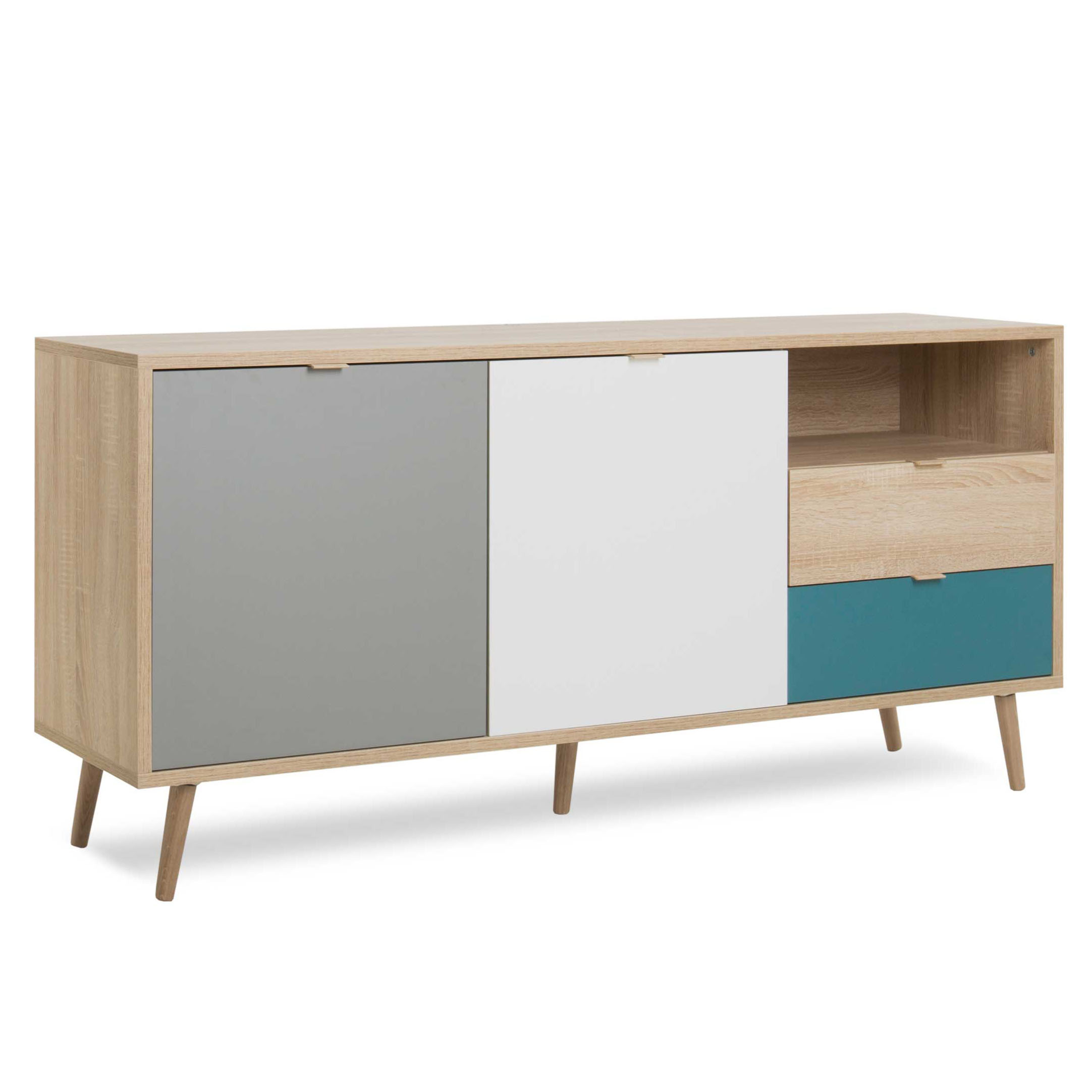 Bahut Cuba 2 portes & 2 tiroirs - Image 3