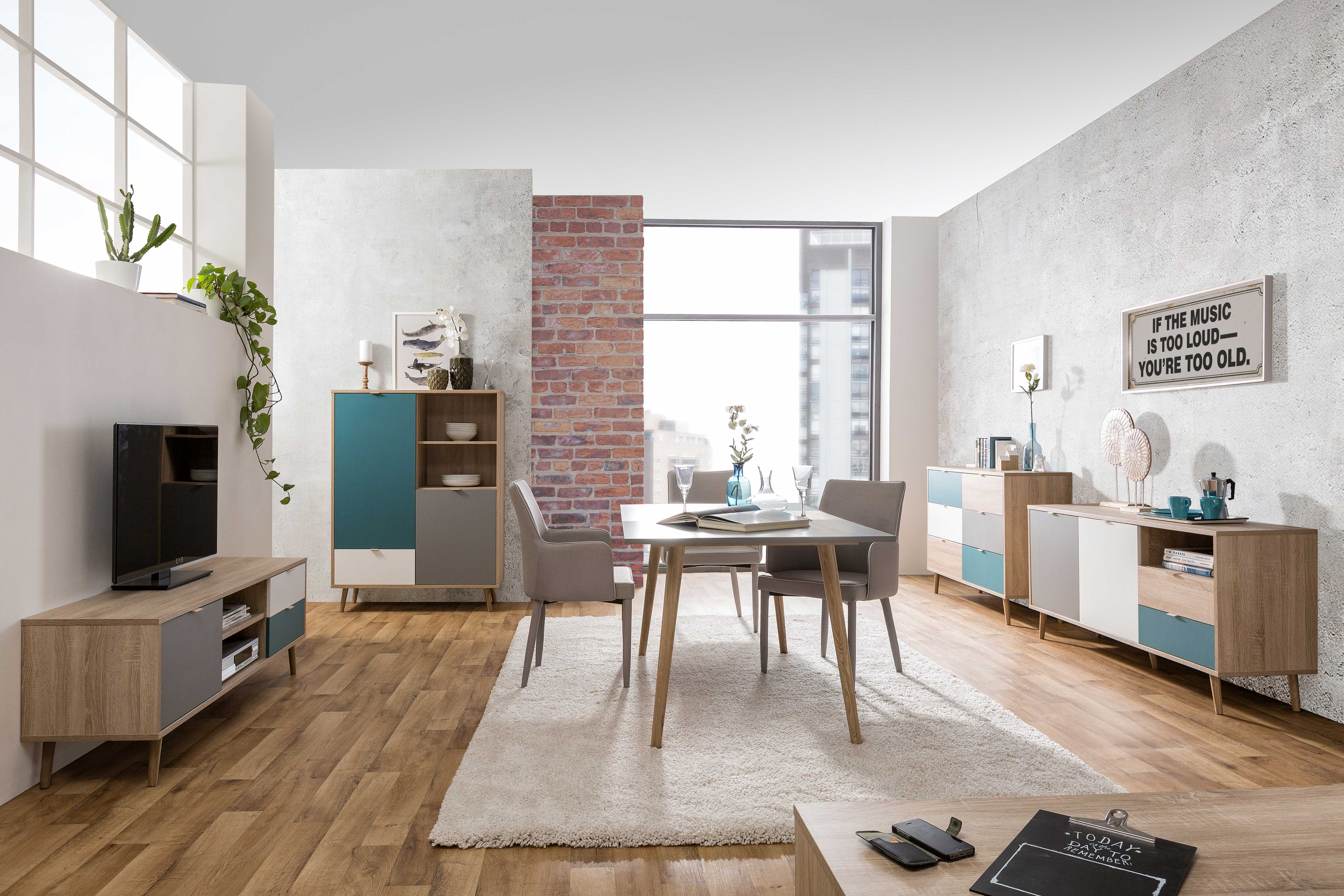 Bahut Cuba 2 portes & 2 tiroirs - Image 5