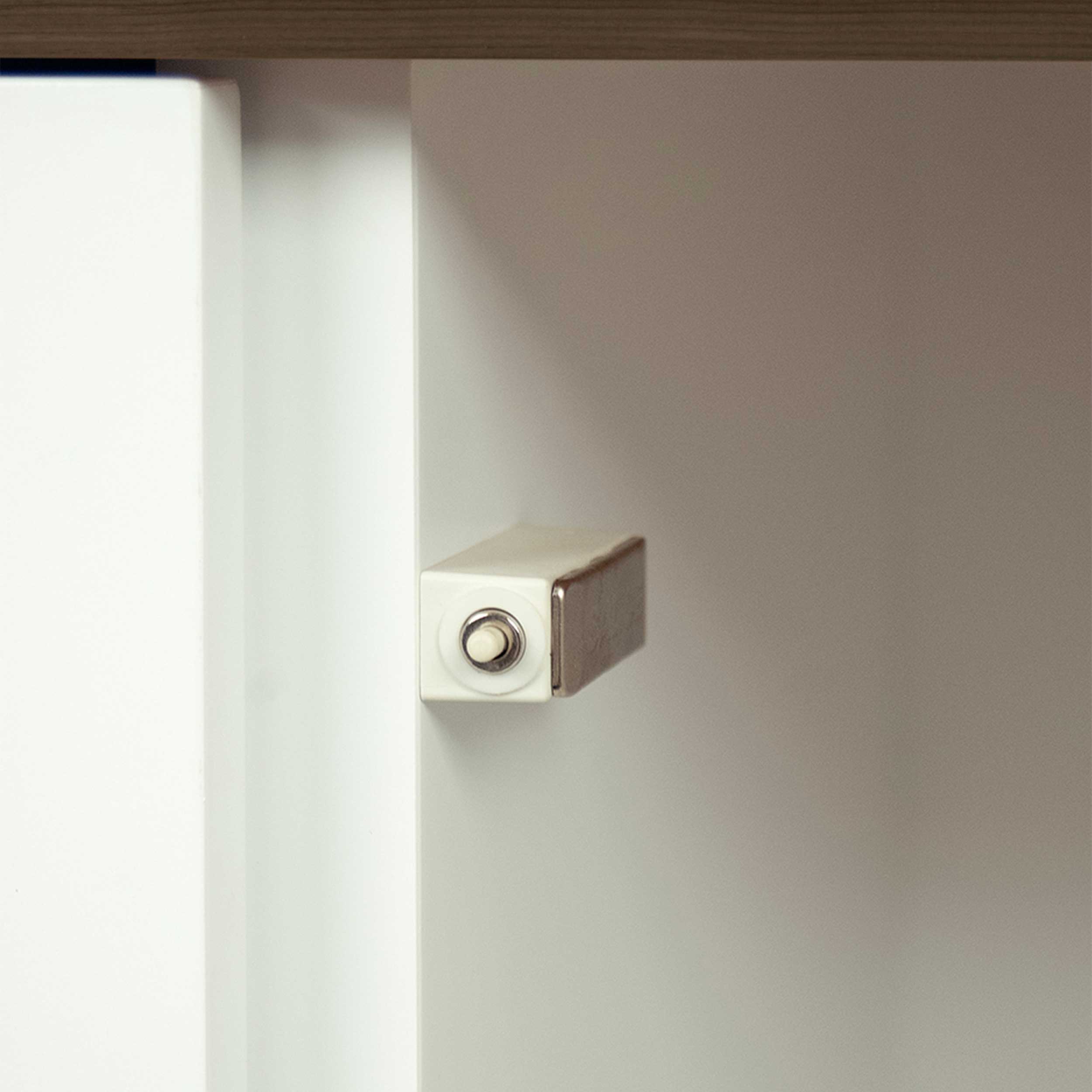 Bahut Echo - blanc/noyer - Image 3