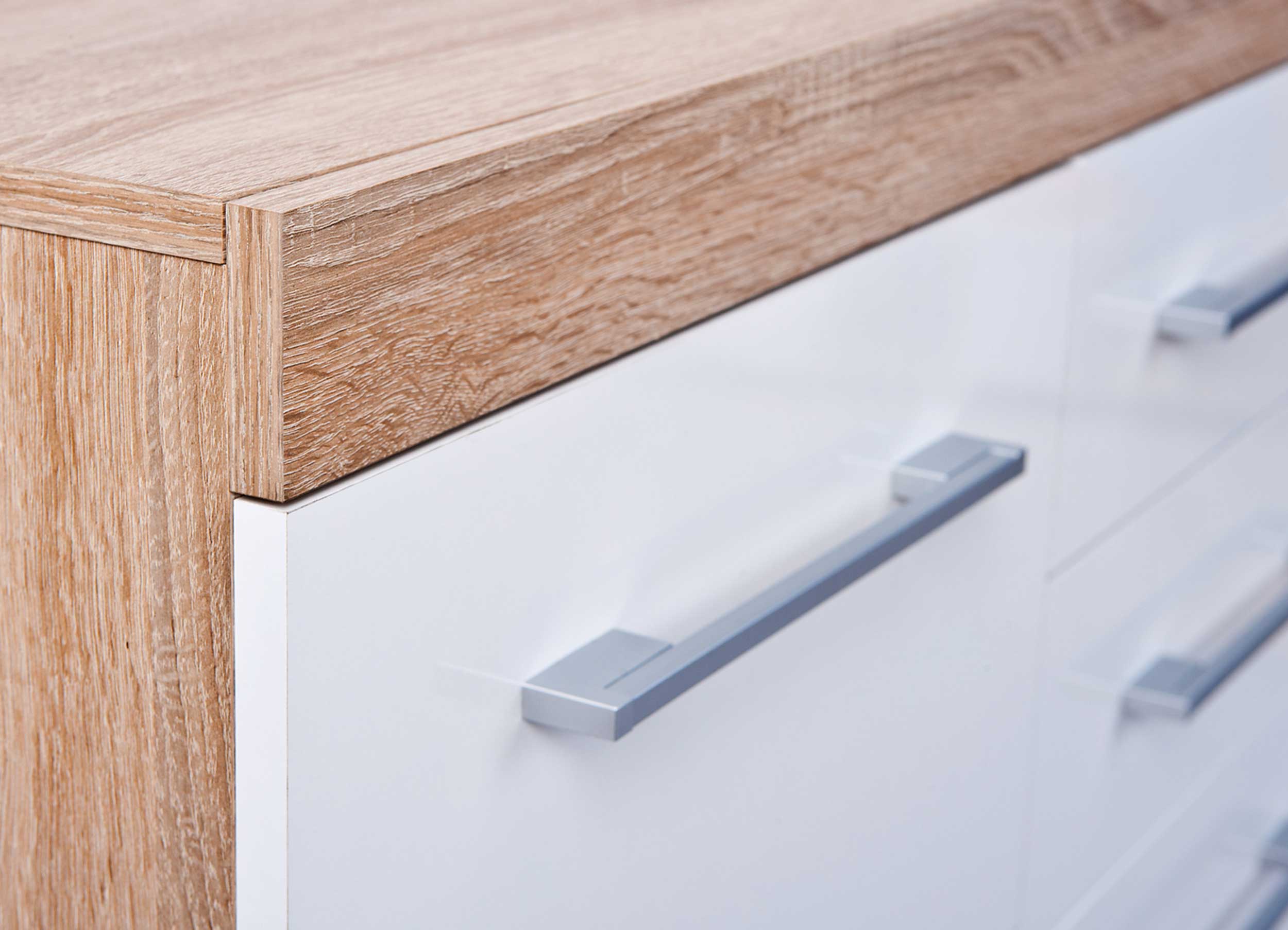 Bahut Lublin à 2 portes et 4 tiroirs - Image 5