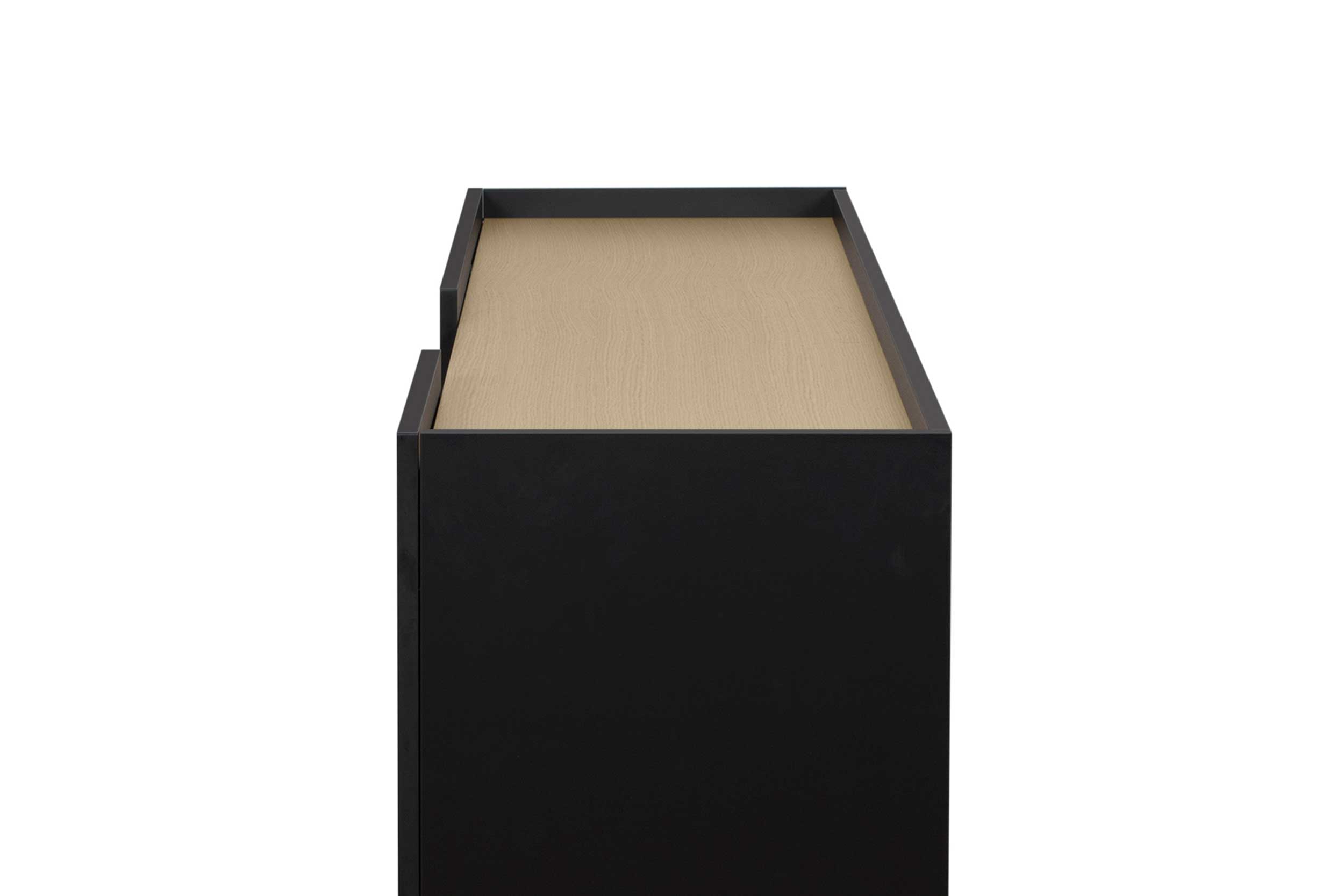 Bahut Nina - chêne/noir - Image 9