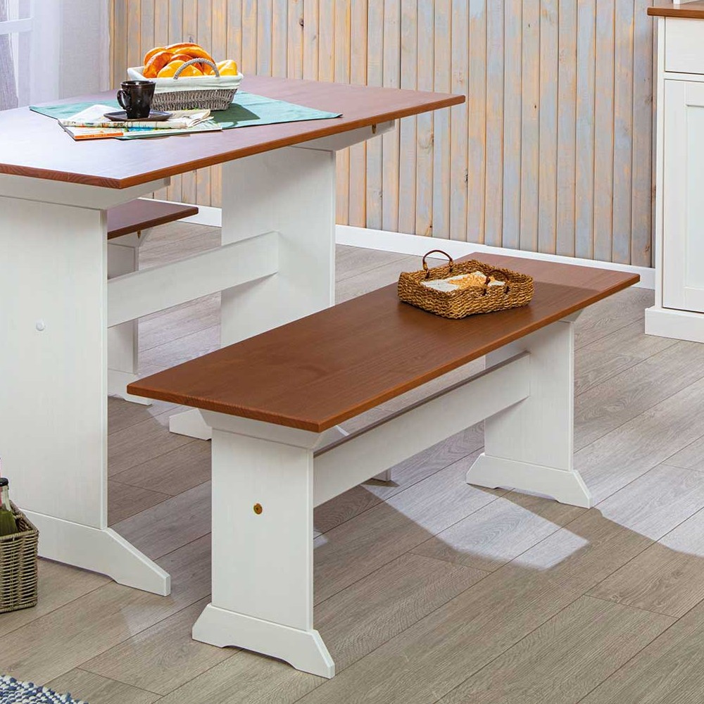 Banc Cisse - blanc/brun