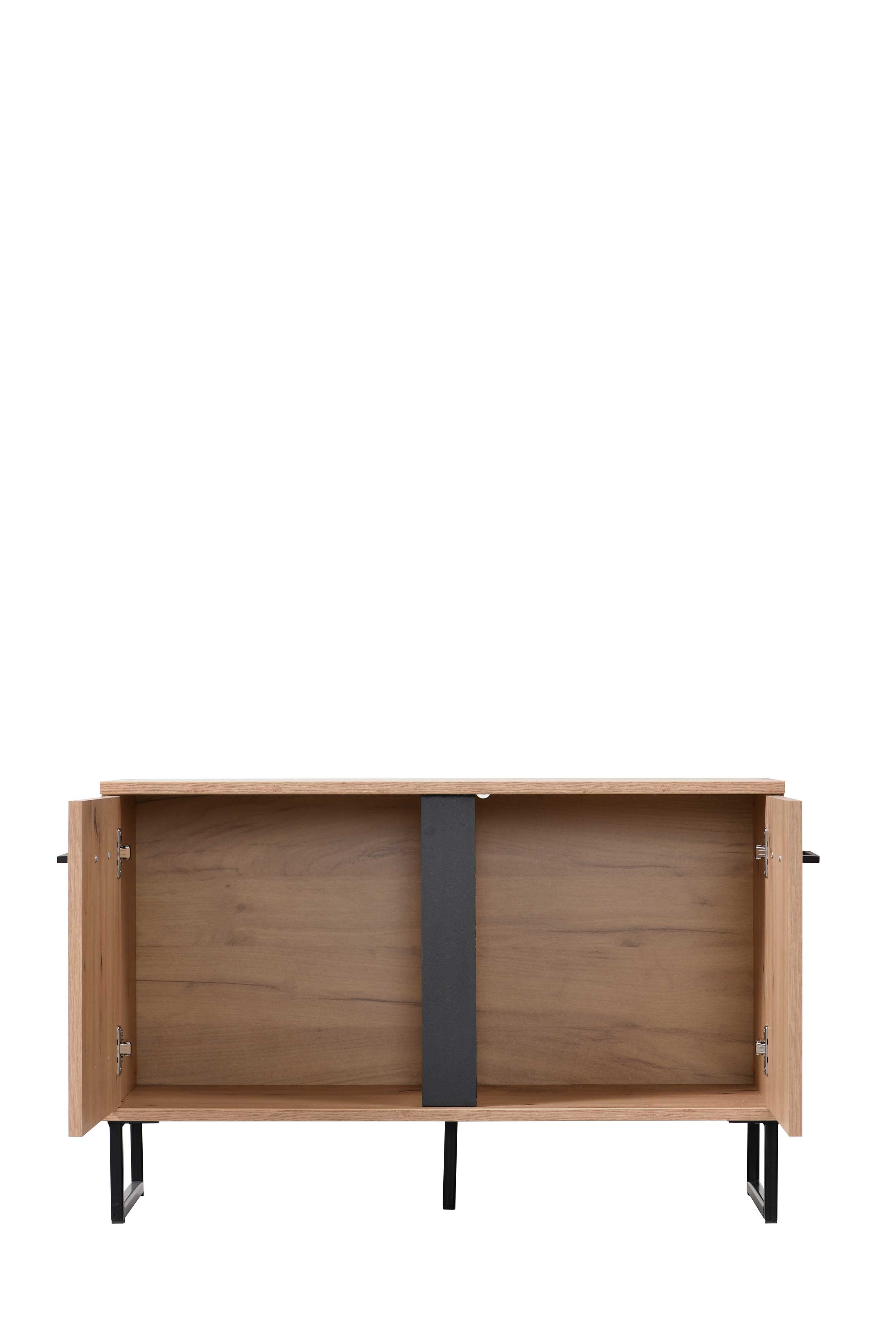 Banc d'entrée Hoggas 84,5cm 2 portes & 1 tiroir - chêne - Image 7