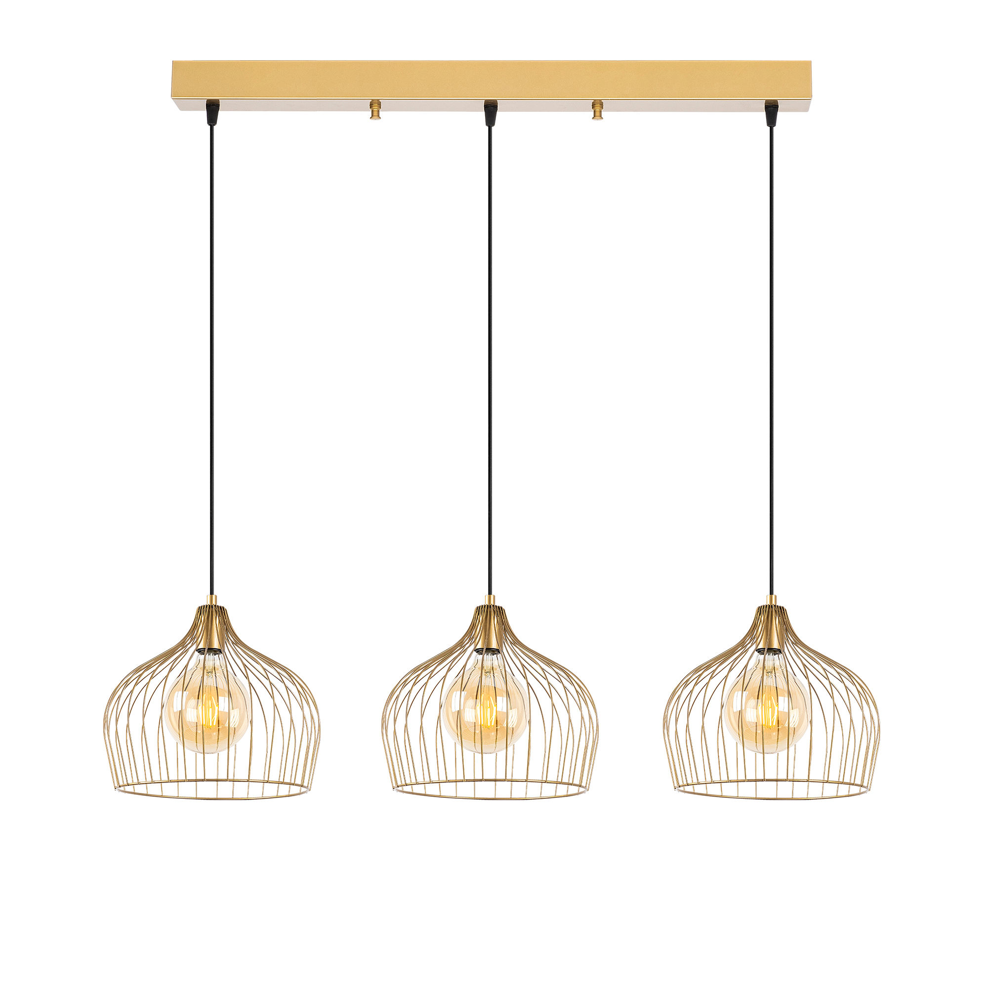 Bek Lustre | Hauteur réglable | Or brillant - Image 3