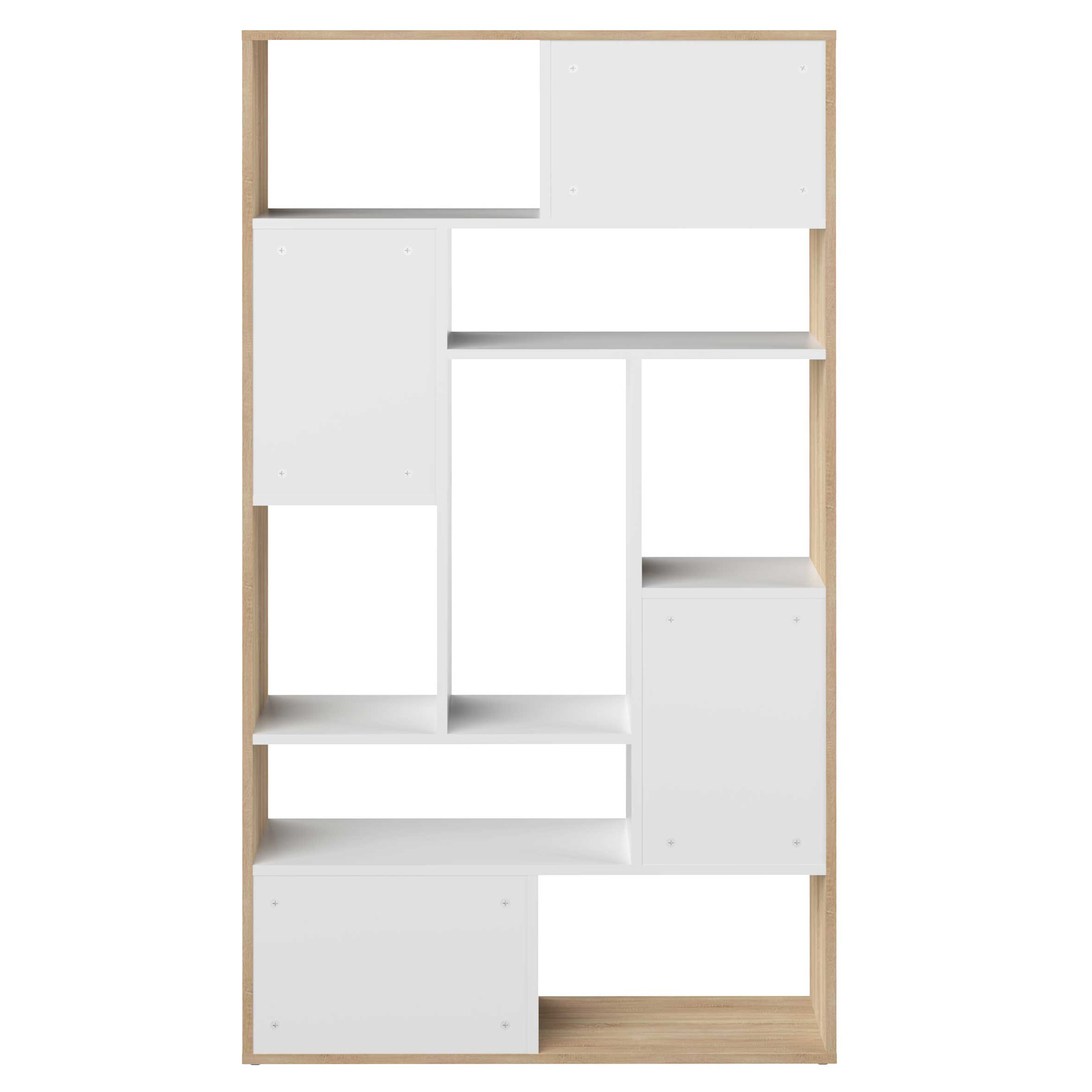 Bibliothèque Bangkok - chêne/blanc - Image 2