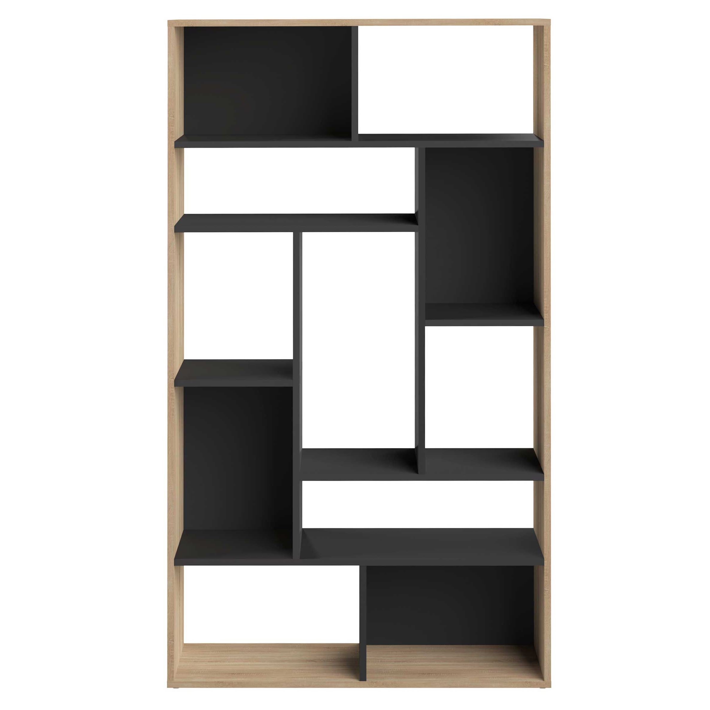 Bibliothèque Bangkok - chêne/noir - Image 7