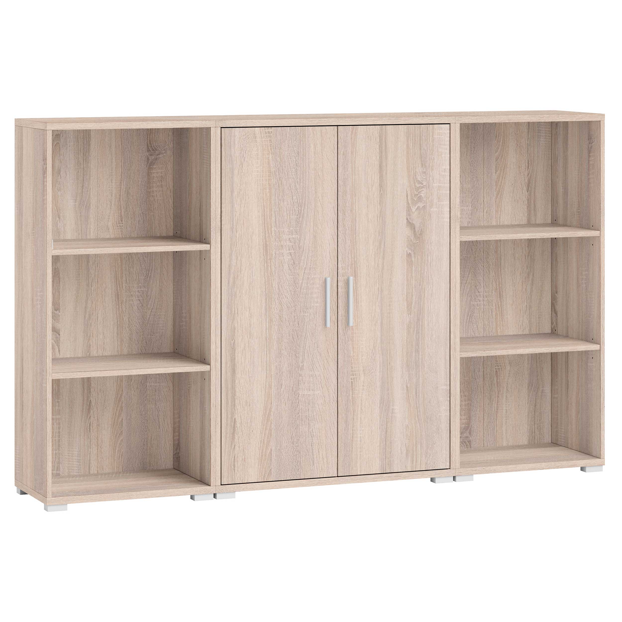 Bibliothèque basse Olaph - chêne - Image 5