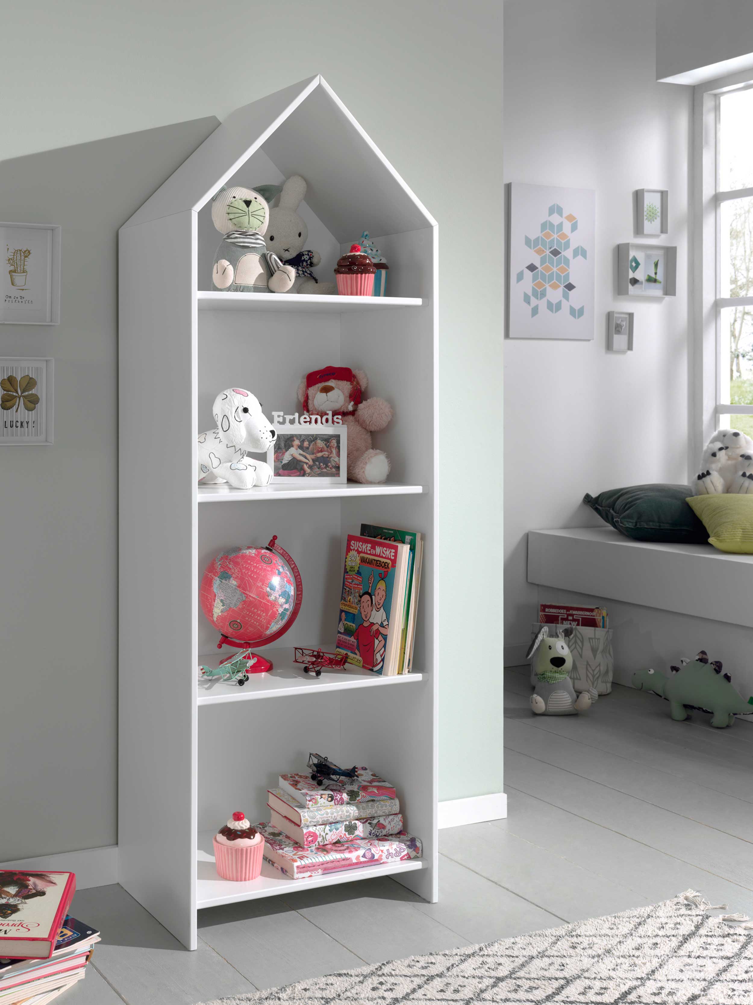 Bibliothèque Casami maison - blanc - Image 5