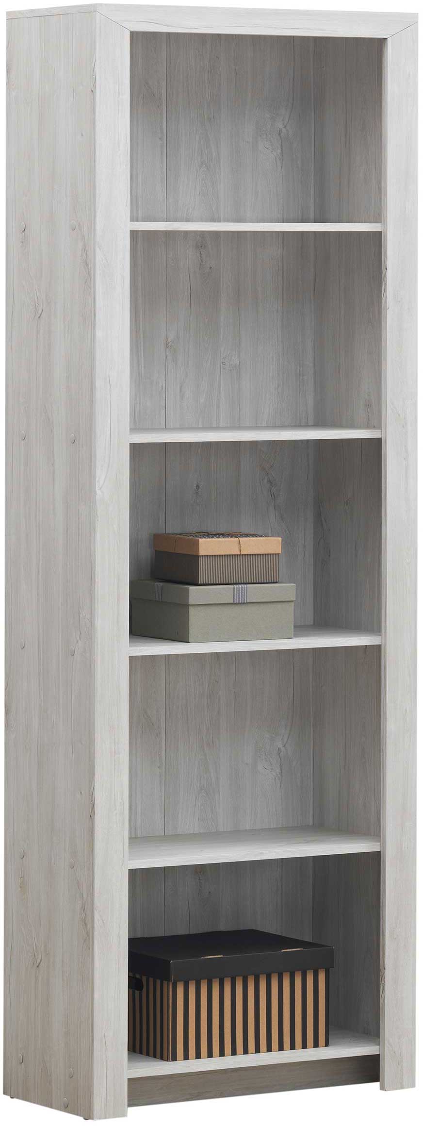 Bibliothèque Elvira 70cm - chêne blanc - Image 4