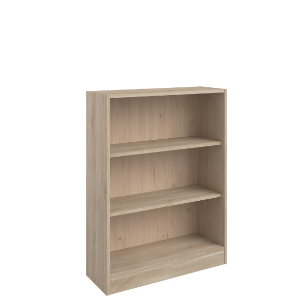 Bibliothèque Hobby 104 cm-2 étagères-chêne - Image 9