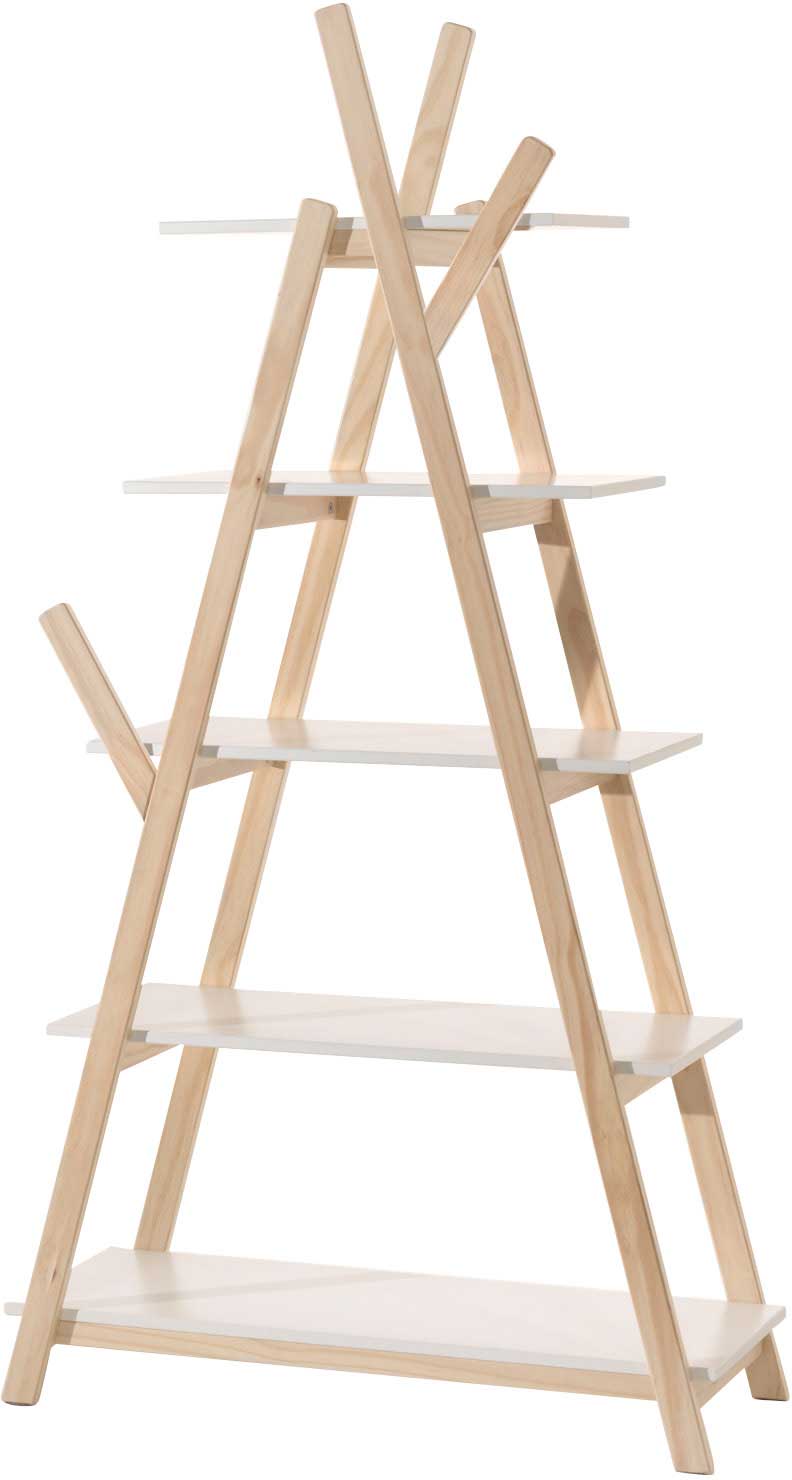 Bibliothèque Kiddy scandinave - blanc - Image 5