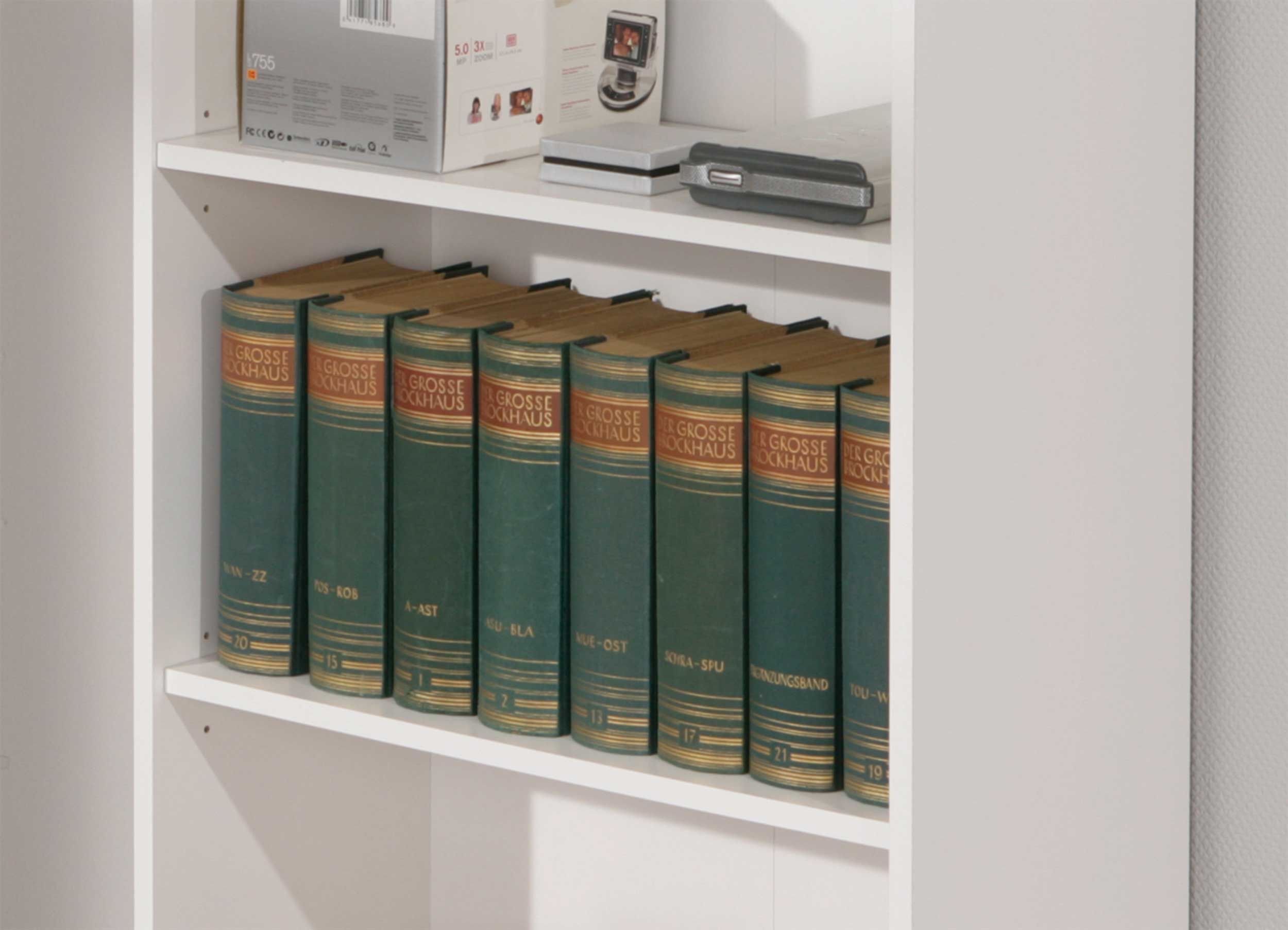 Bibliothèque Parini 3 compartiments - blanc - Image 6