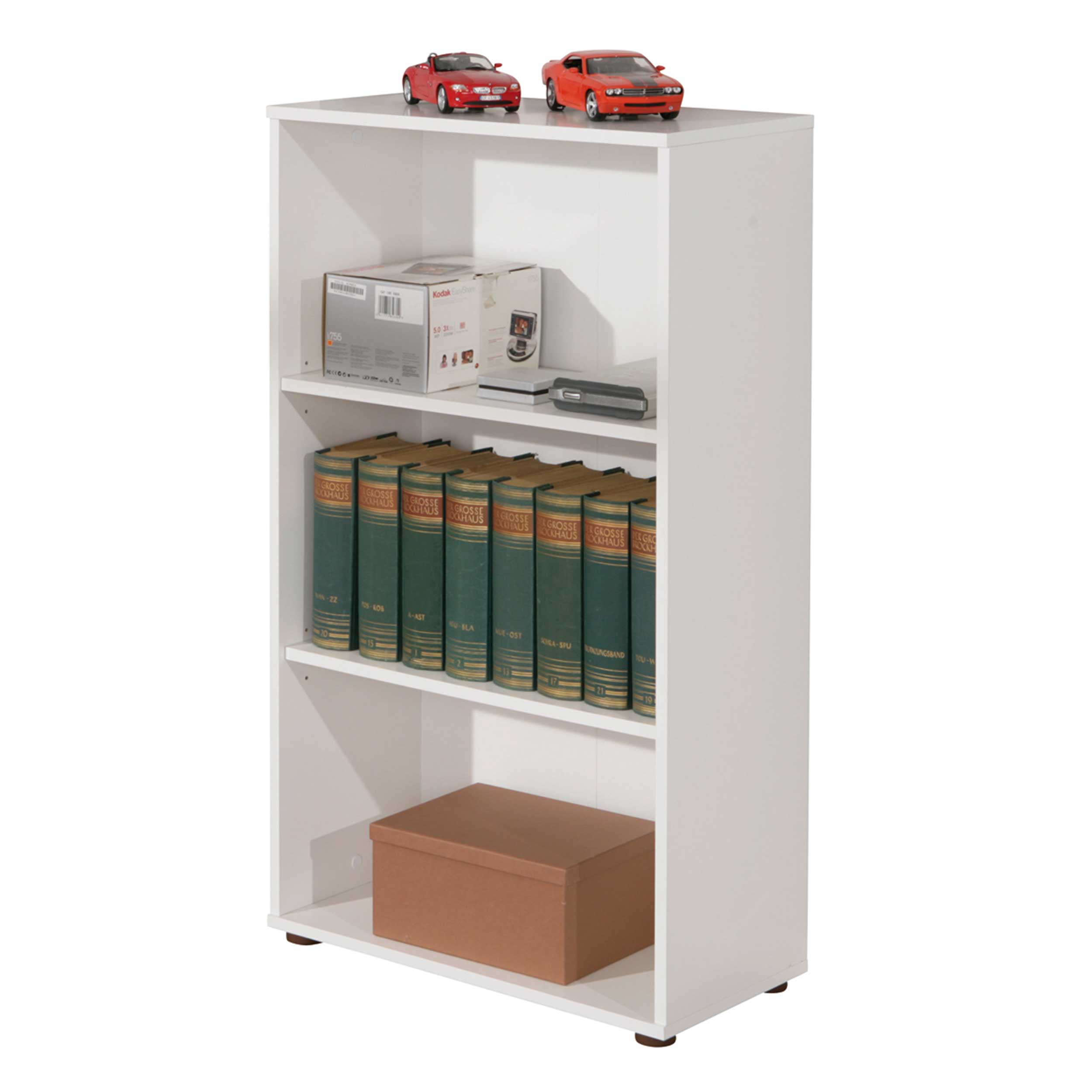 Bibliothèque Parini 3 compartiments - blanc - Image 7