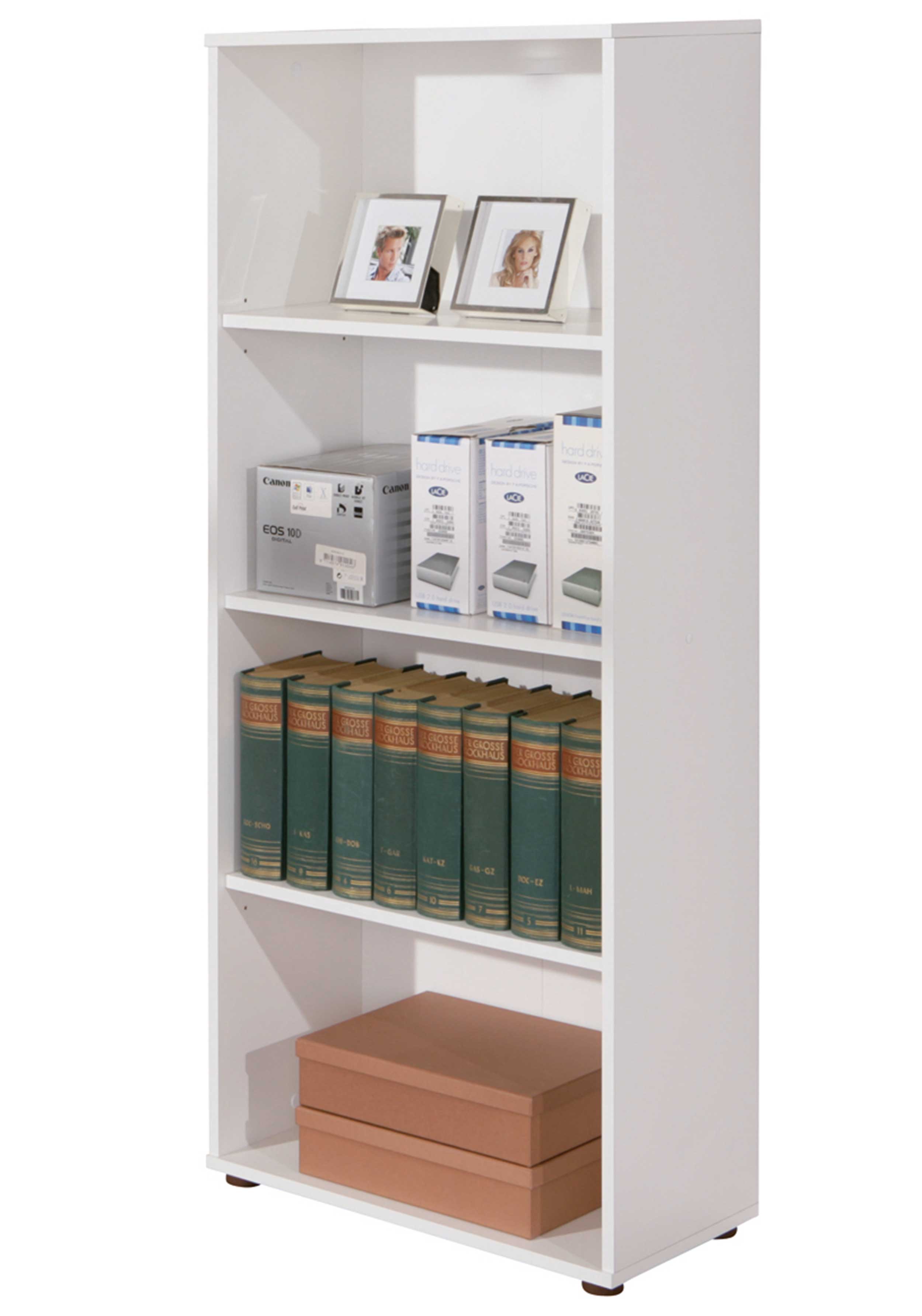 Bibliothèque Parini 4 compartiments - blanc - Image 3