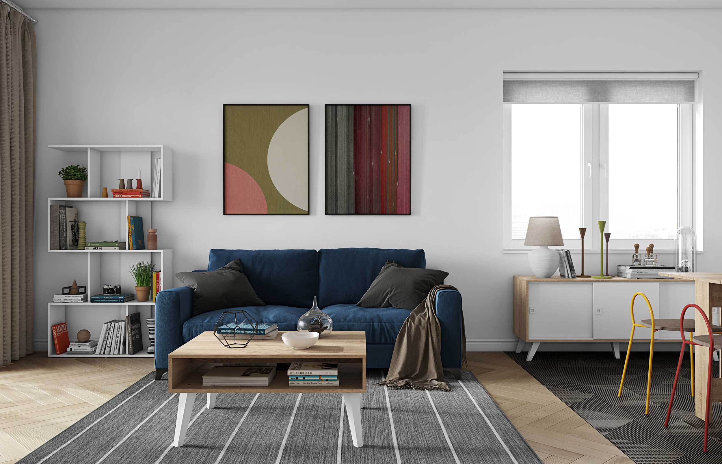 Bibliothèque Sigma - blanc - Image 7