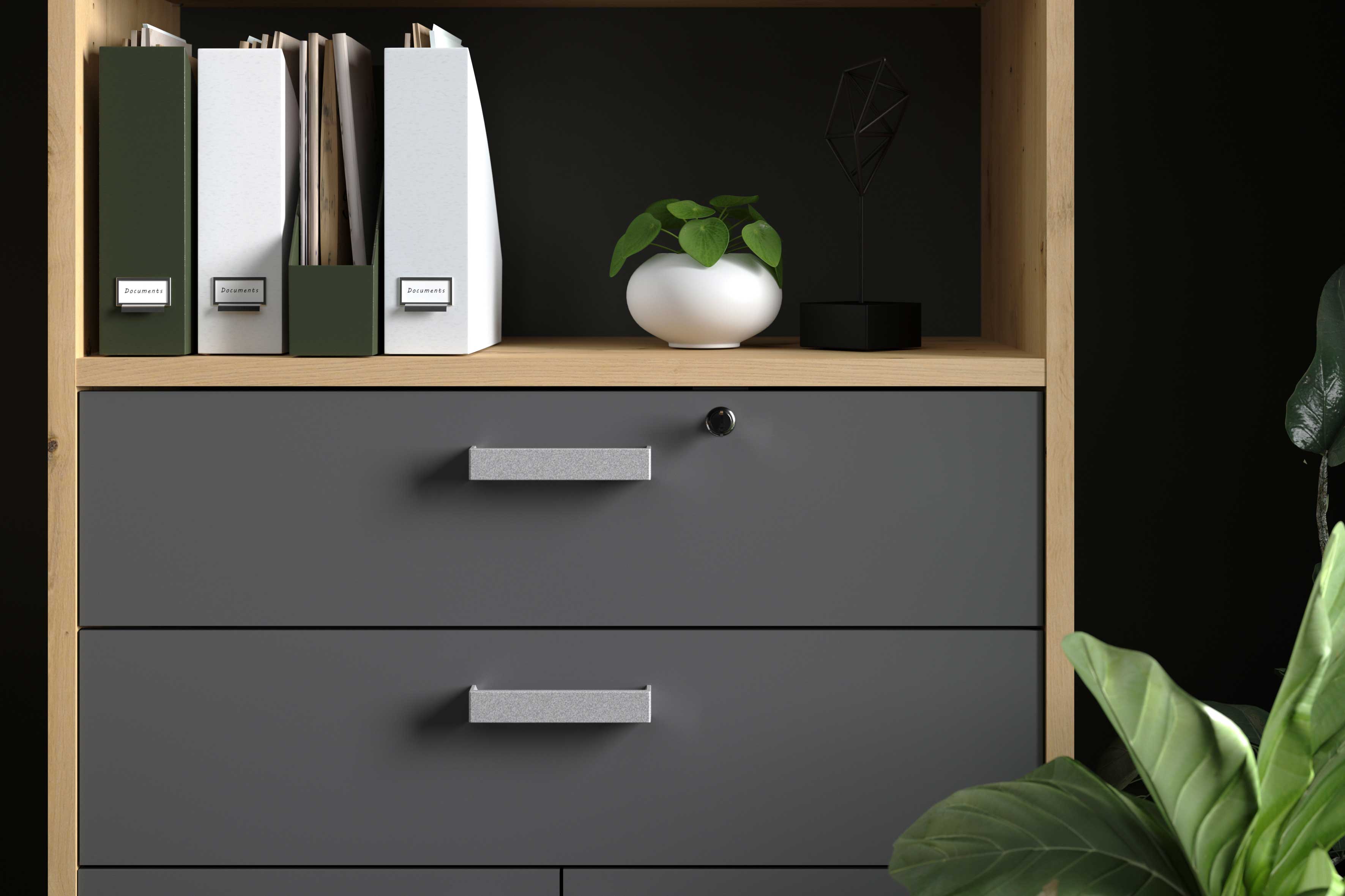 Bibliothèque The Office 5 niches - Image 2