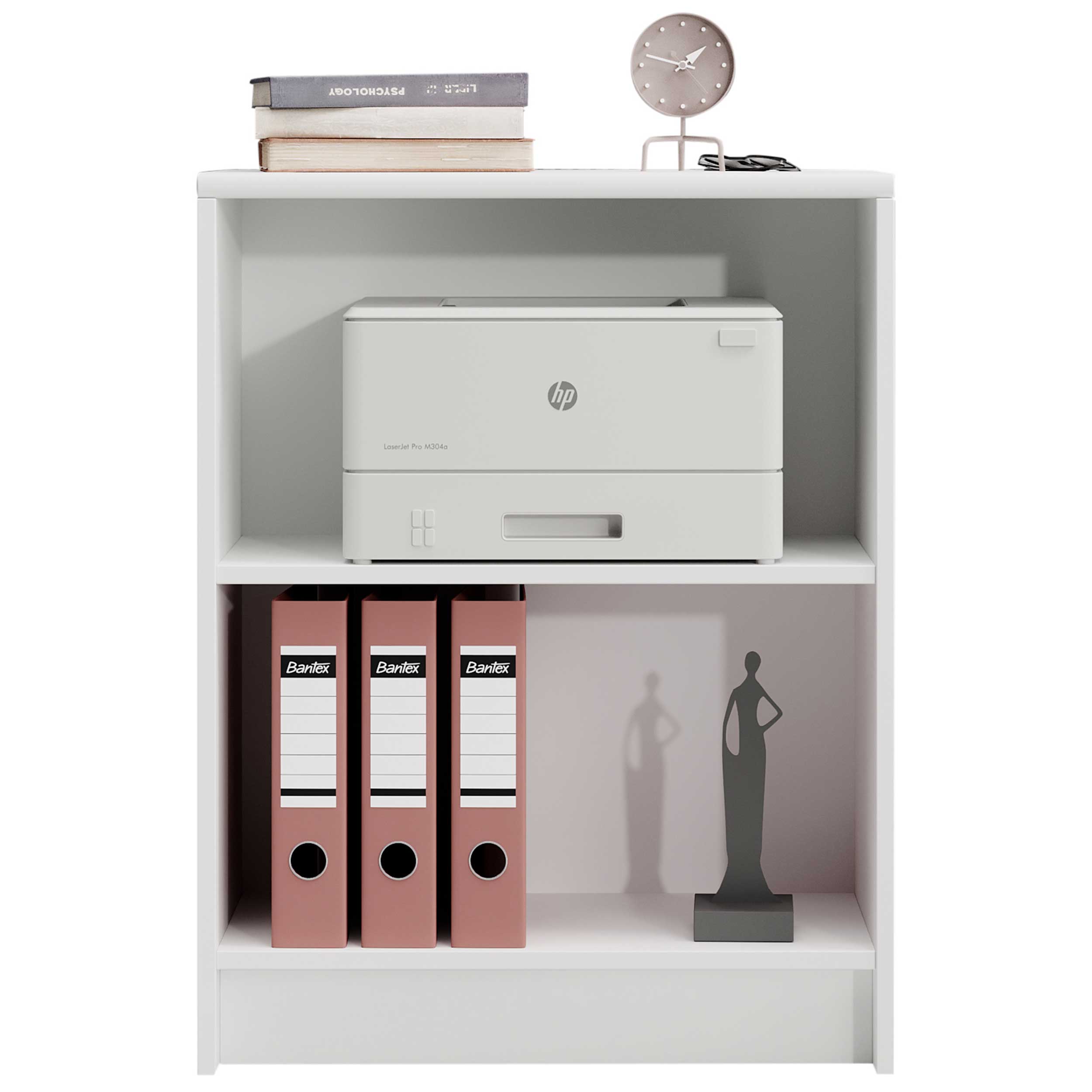 Bibliothèque Viviane 78x60 cm - blanc - Image 7