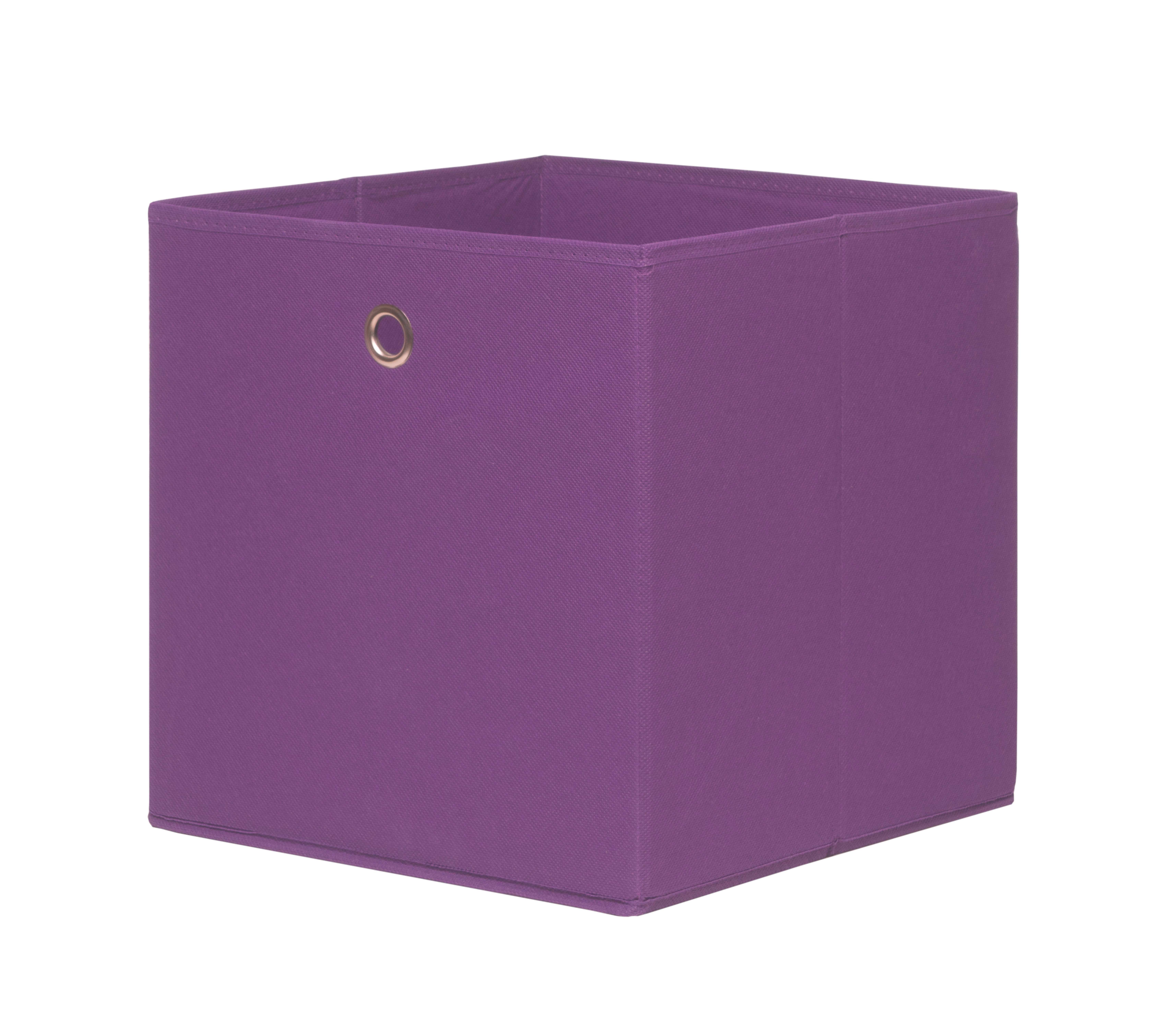Boîte de rangement Alfa - violet