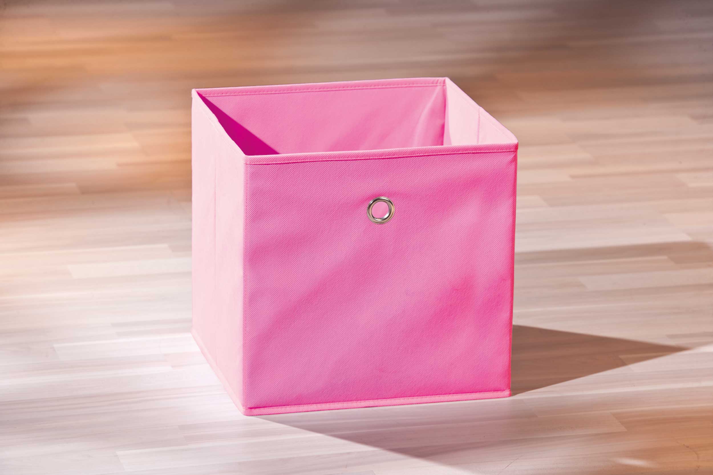 Boîte de rangement pliable Winny - rose - Image 4