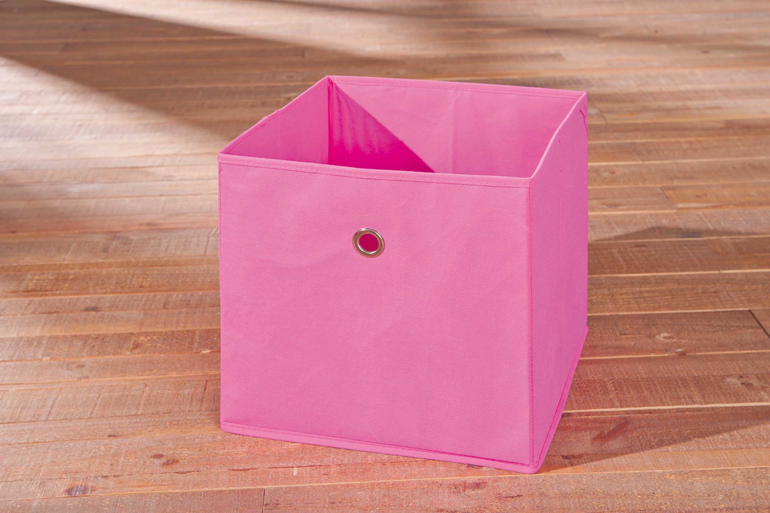 Boîte de rangement pliable Winny - rose - Image 5