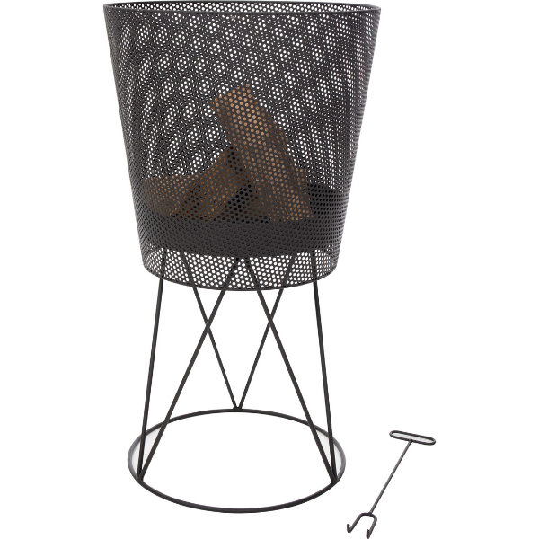 Brasero Amare 45x80cm acier - noir - Image 6