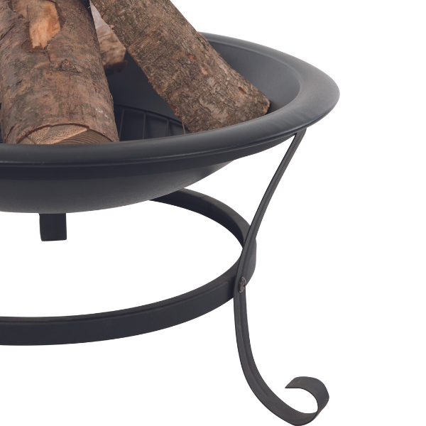 Brasero Atila 51x41cm acier - noir - Image 5