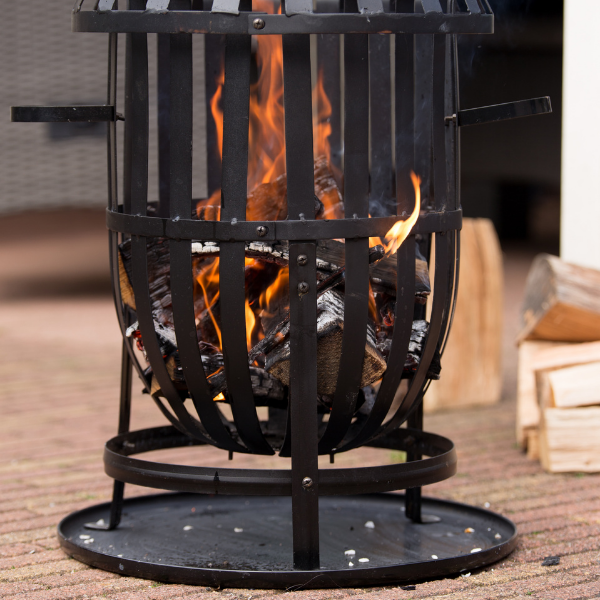 Brasero Daley avec gril 40cm acier - noir - Image 3