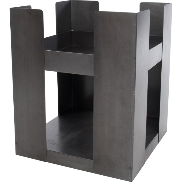 Brasero Hola 50x50x60cm acier - noir - Image 6