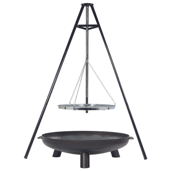 Brasero Salem 80cm acier - noir - Image 3