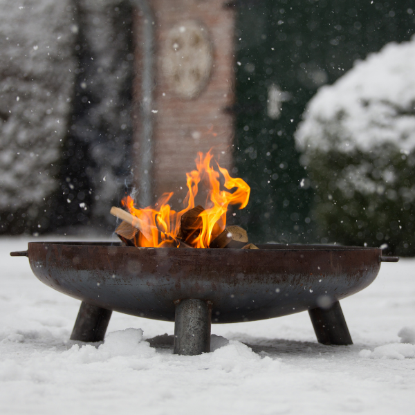 Brasero Salem 80cm acier - noir