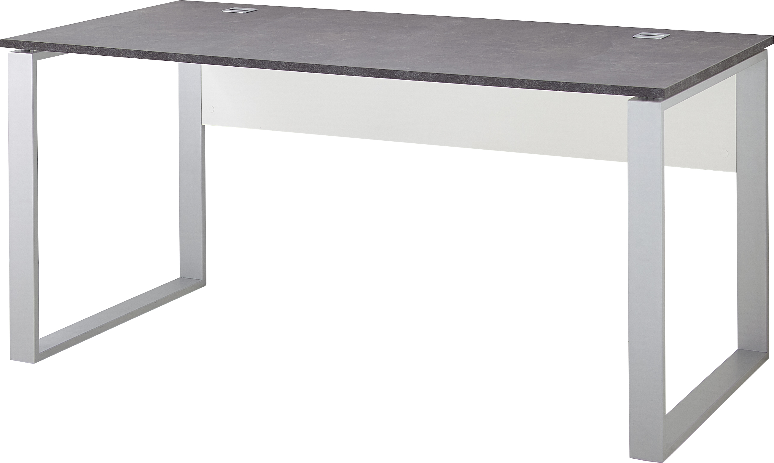 Bureau Aldo 158cm - gris/basalte - Image 8