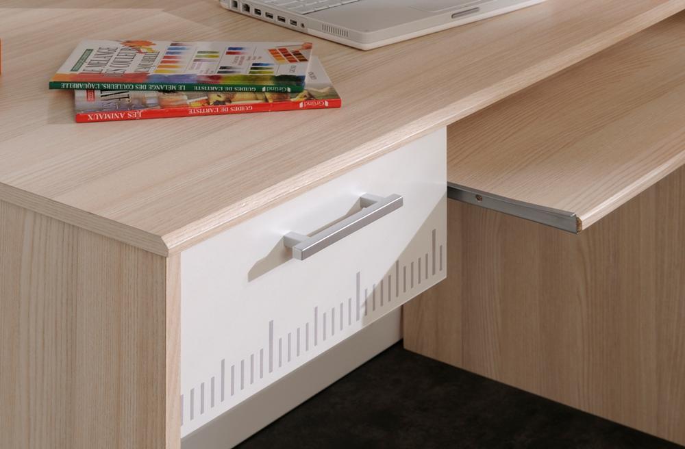 Bureau Carlos brun clair 109cm - brun - Image 6