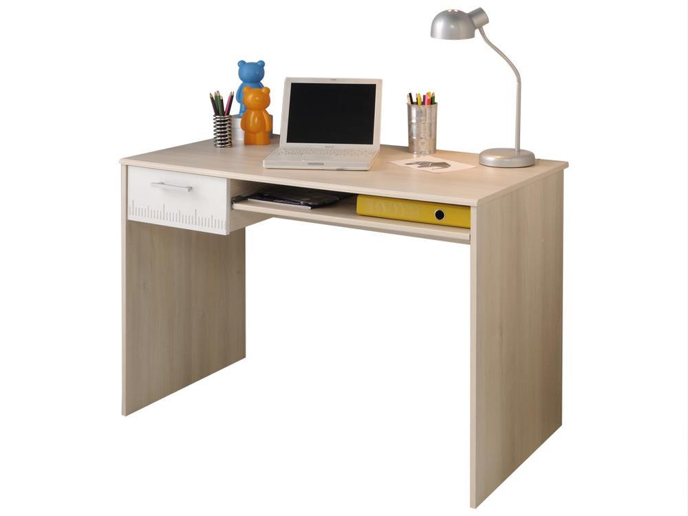 Bureau Carlos brun clair 109cm - brun - Image 9