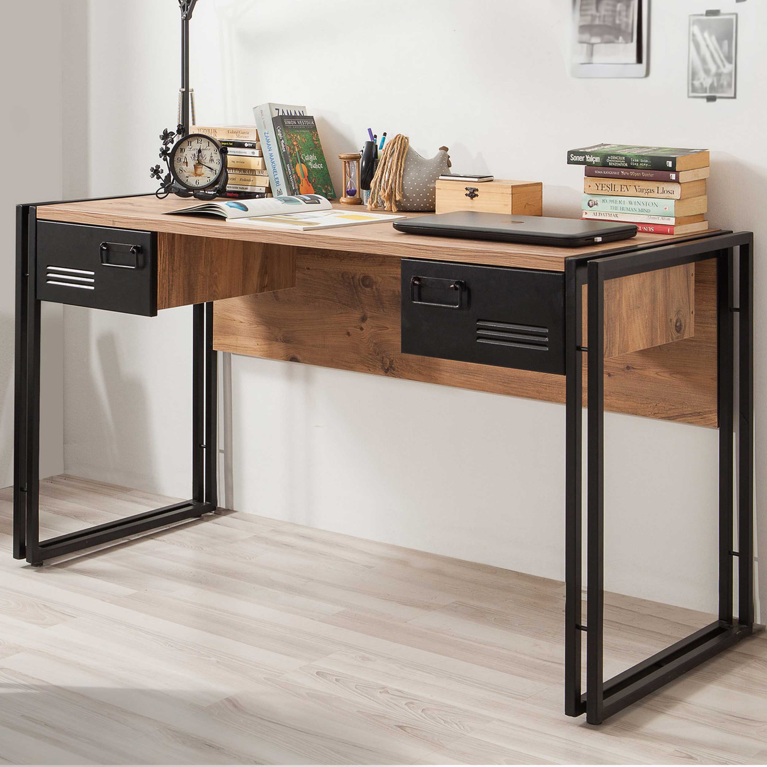 Bureau d'étude pour la créativité | mélaminé | pin atlantique noir - Image 1