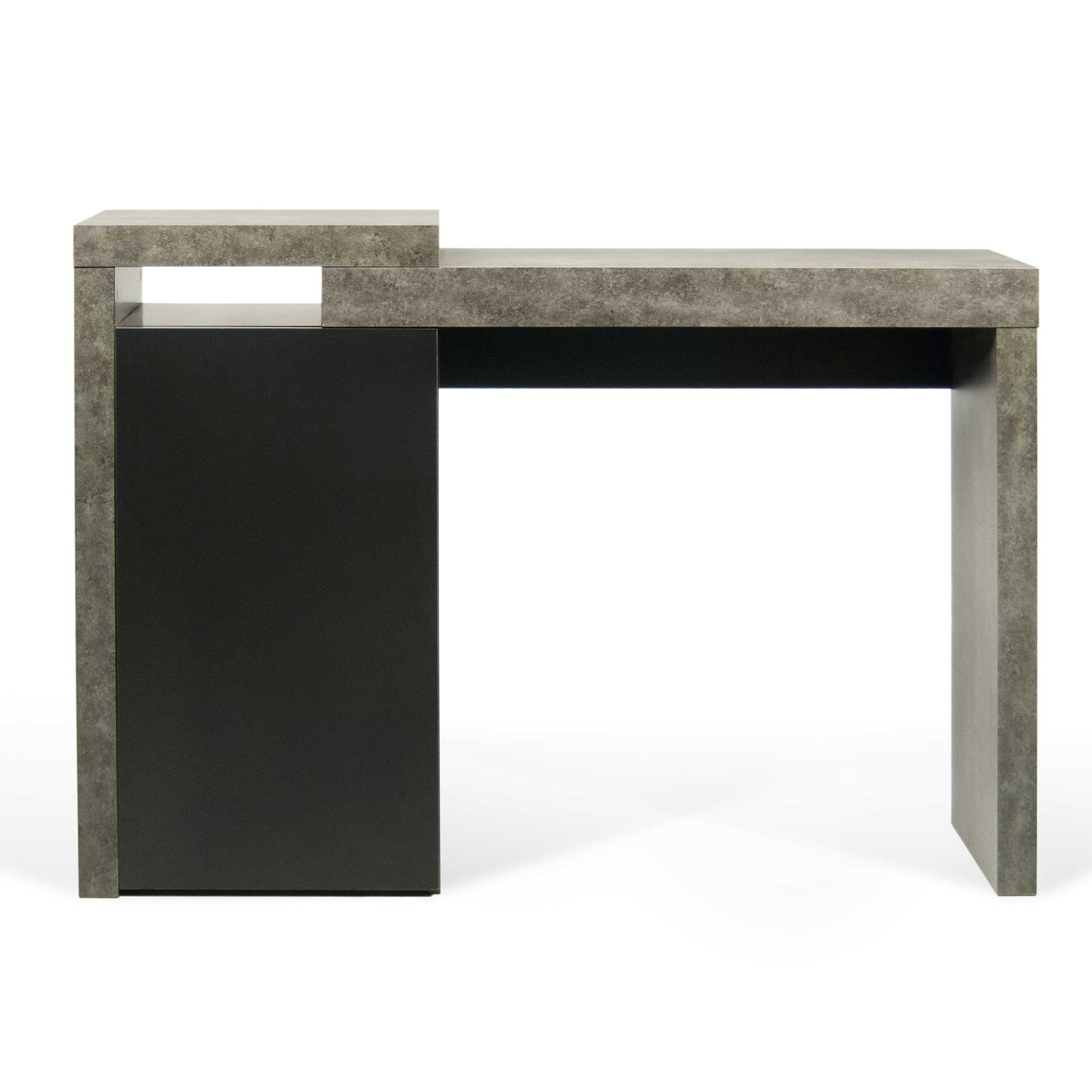 Bureau Delta 119cm - béton - Image 3