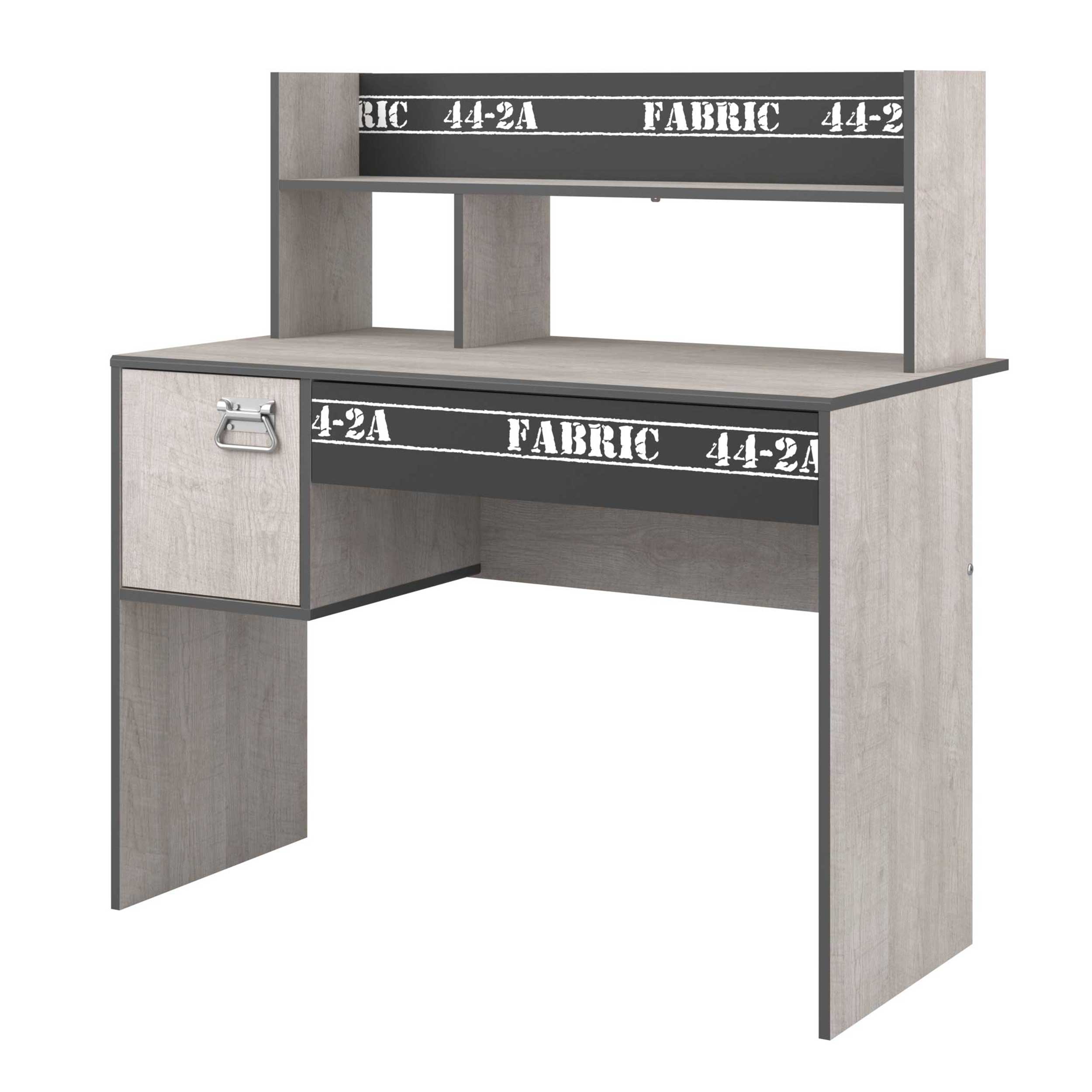 Bureau enfant Fabien Industriel - gris - Image 11