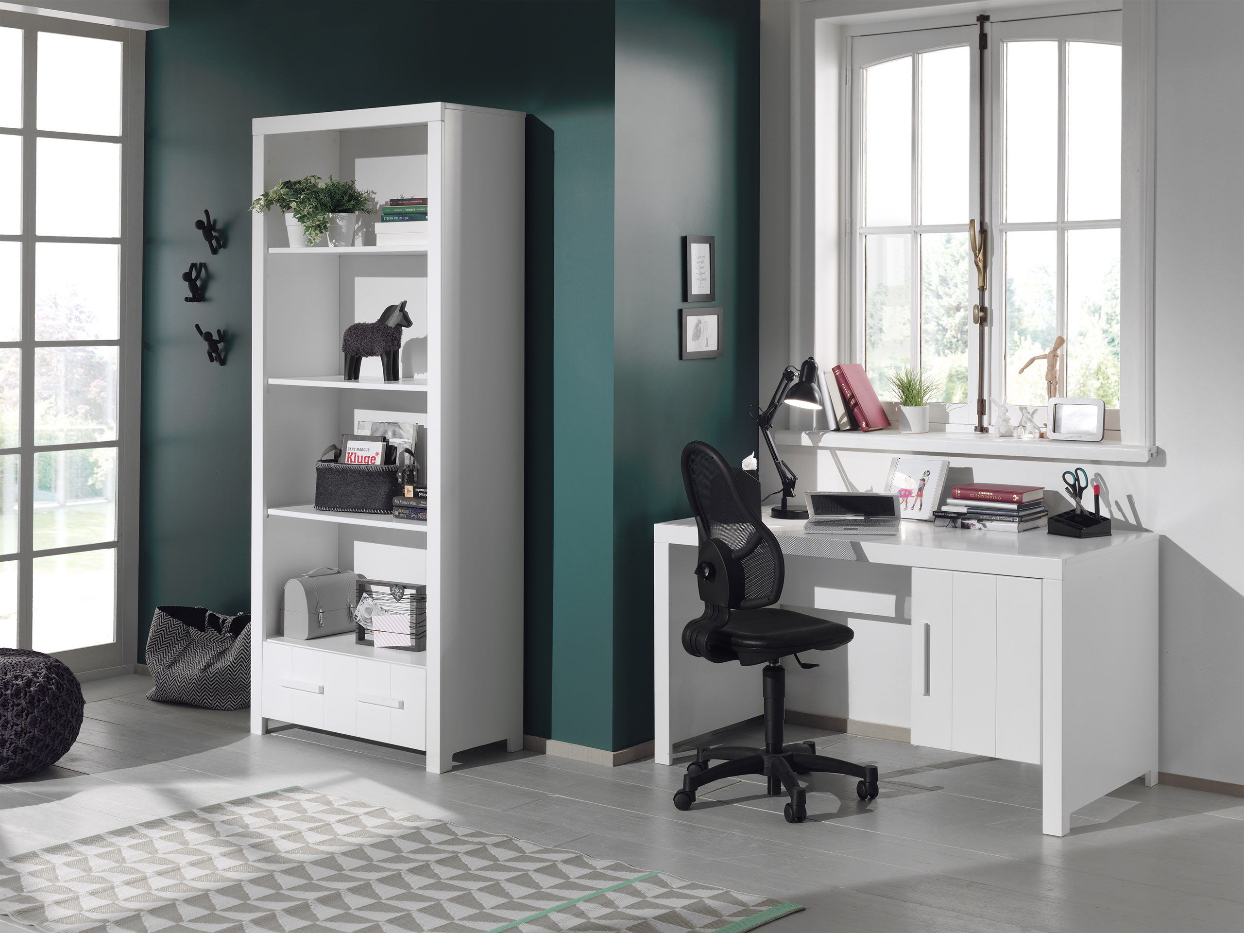 Bureau Erik - blanc - Image 3