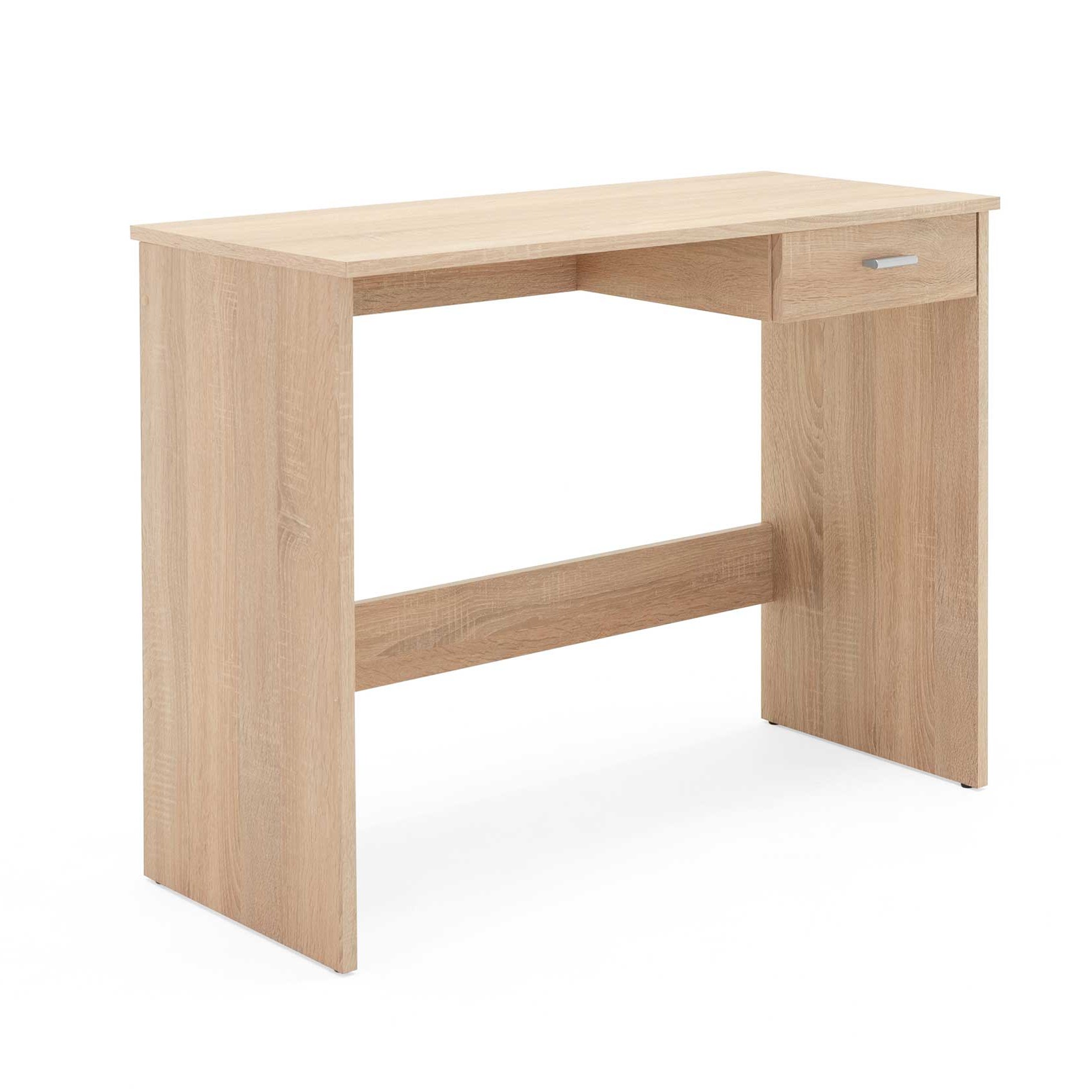 Bureau Franz 89cm 1 tiroir - chêne - Image 11