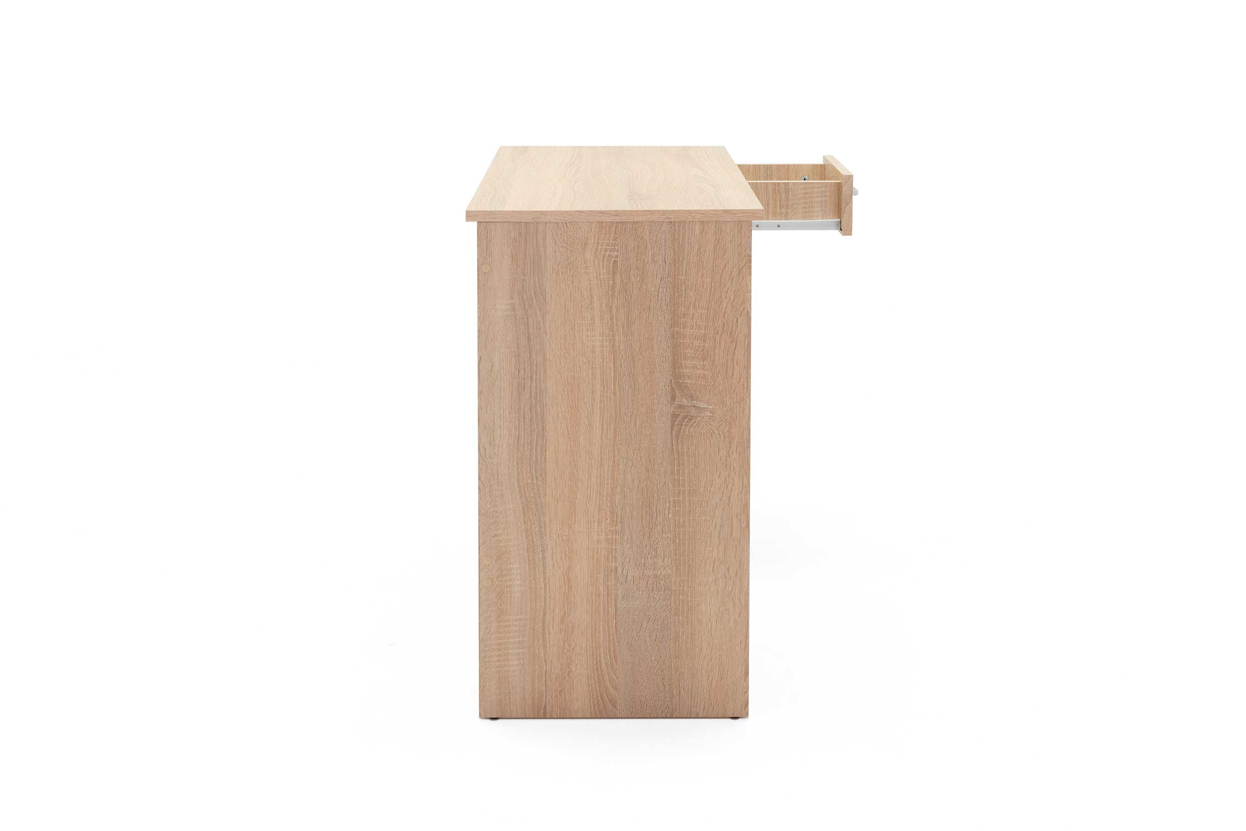 Bureau Franz 89cm 1 tiroir - chêne - Image 4