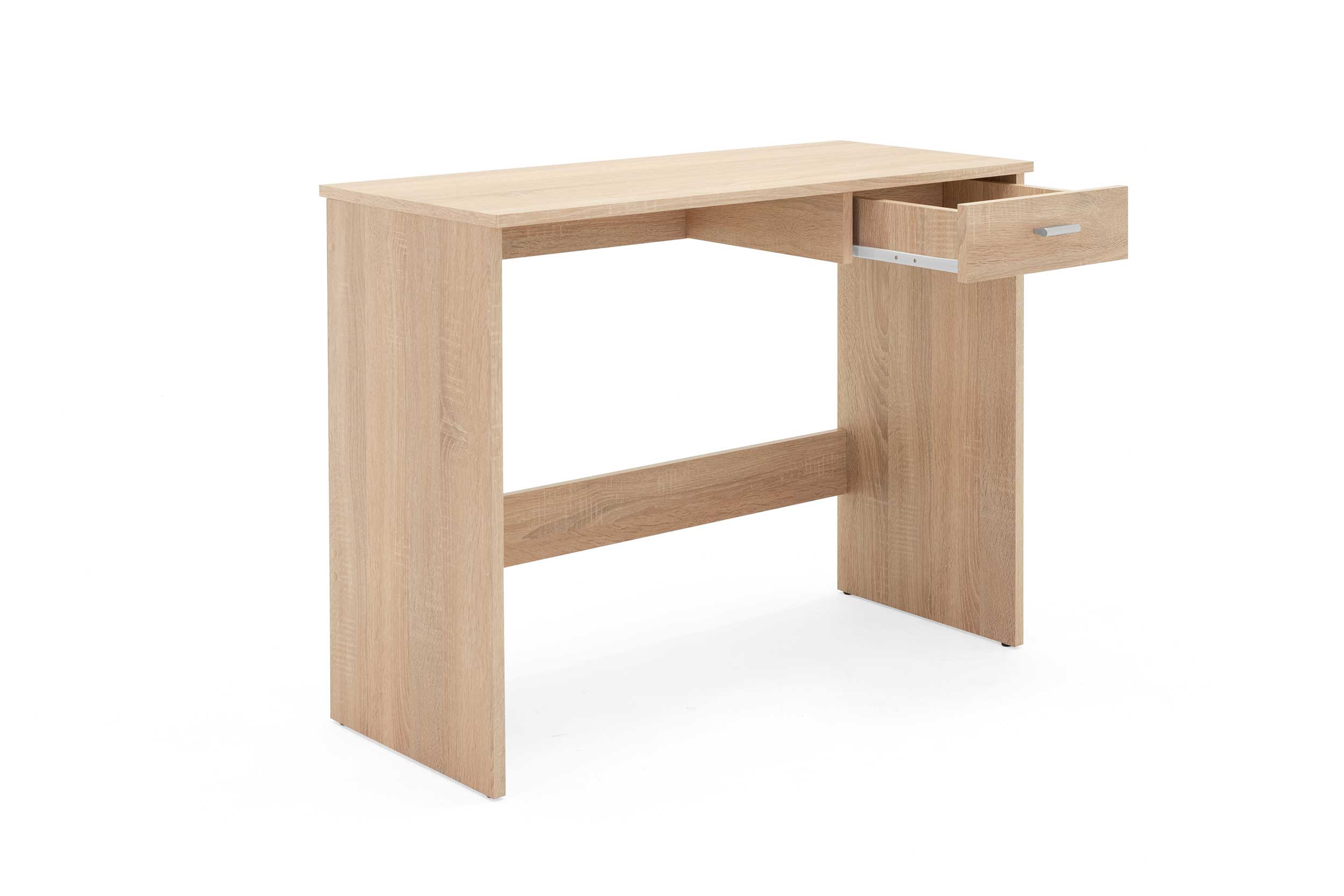 Bureau Franz 89cm 1 tiroir - chêne - Image 7