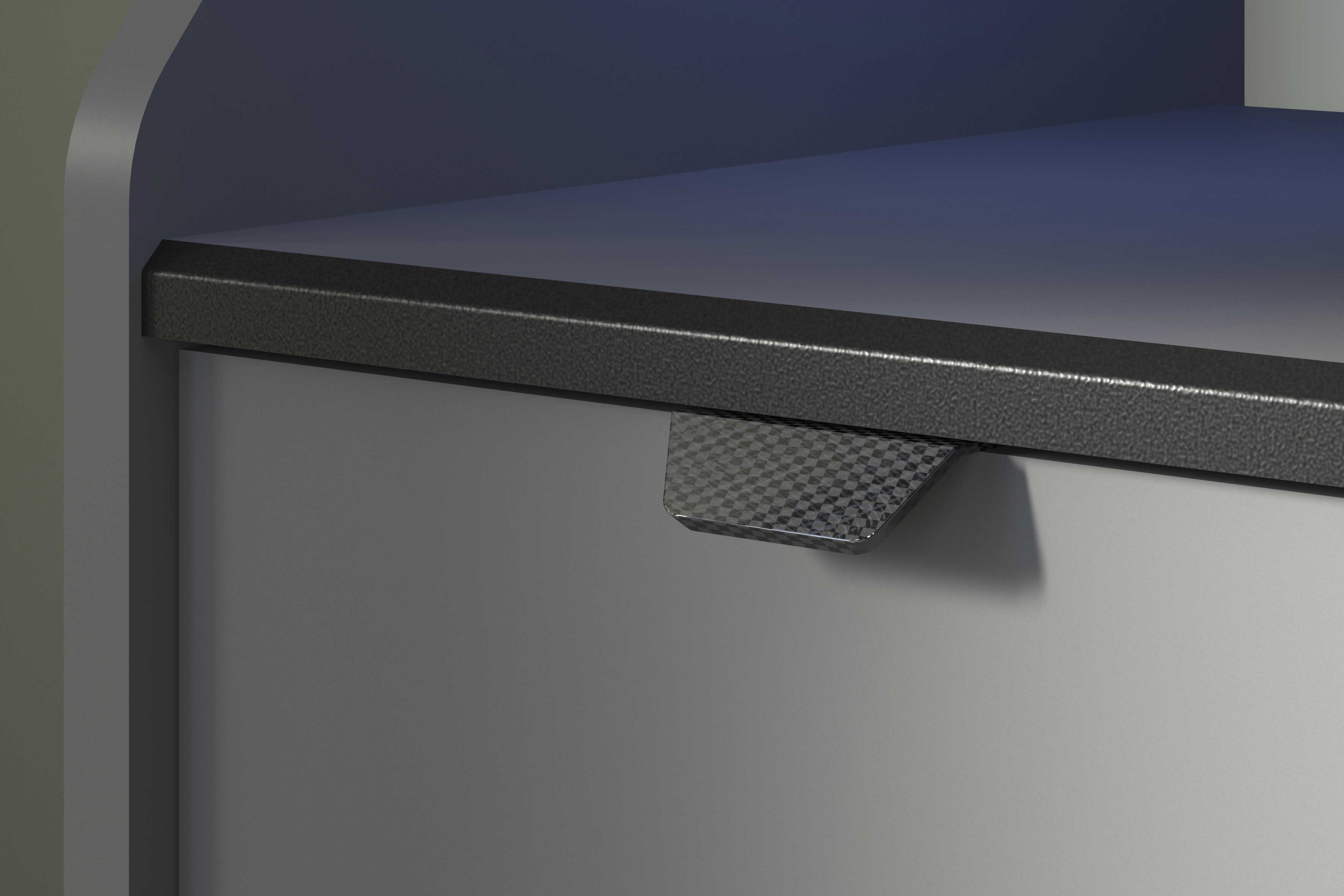 Bureau Gaming 180cm avec ruban LED - Image 4