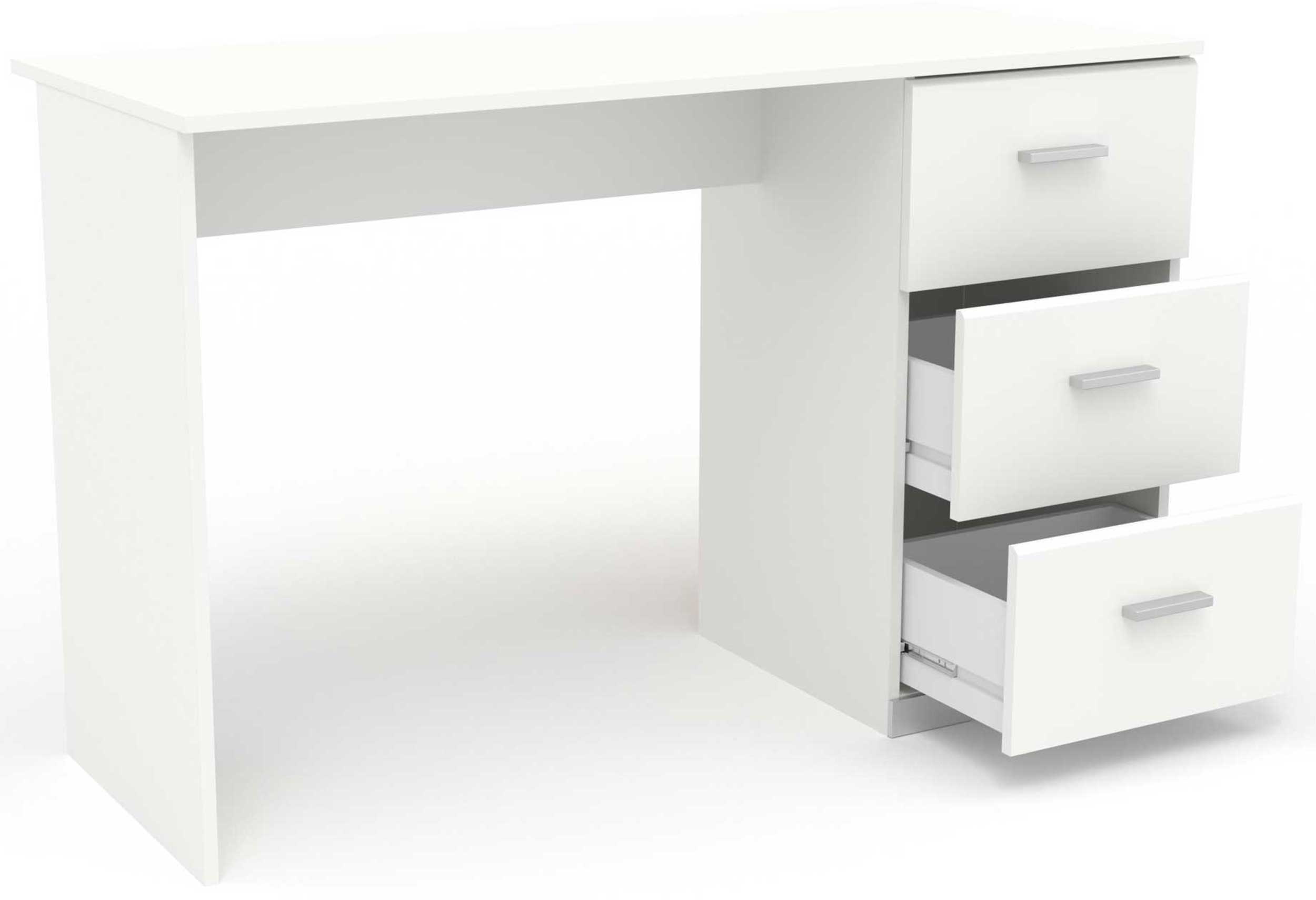Bureau Gemma 120cm - blanc - Image 3