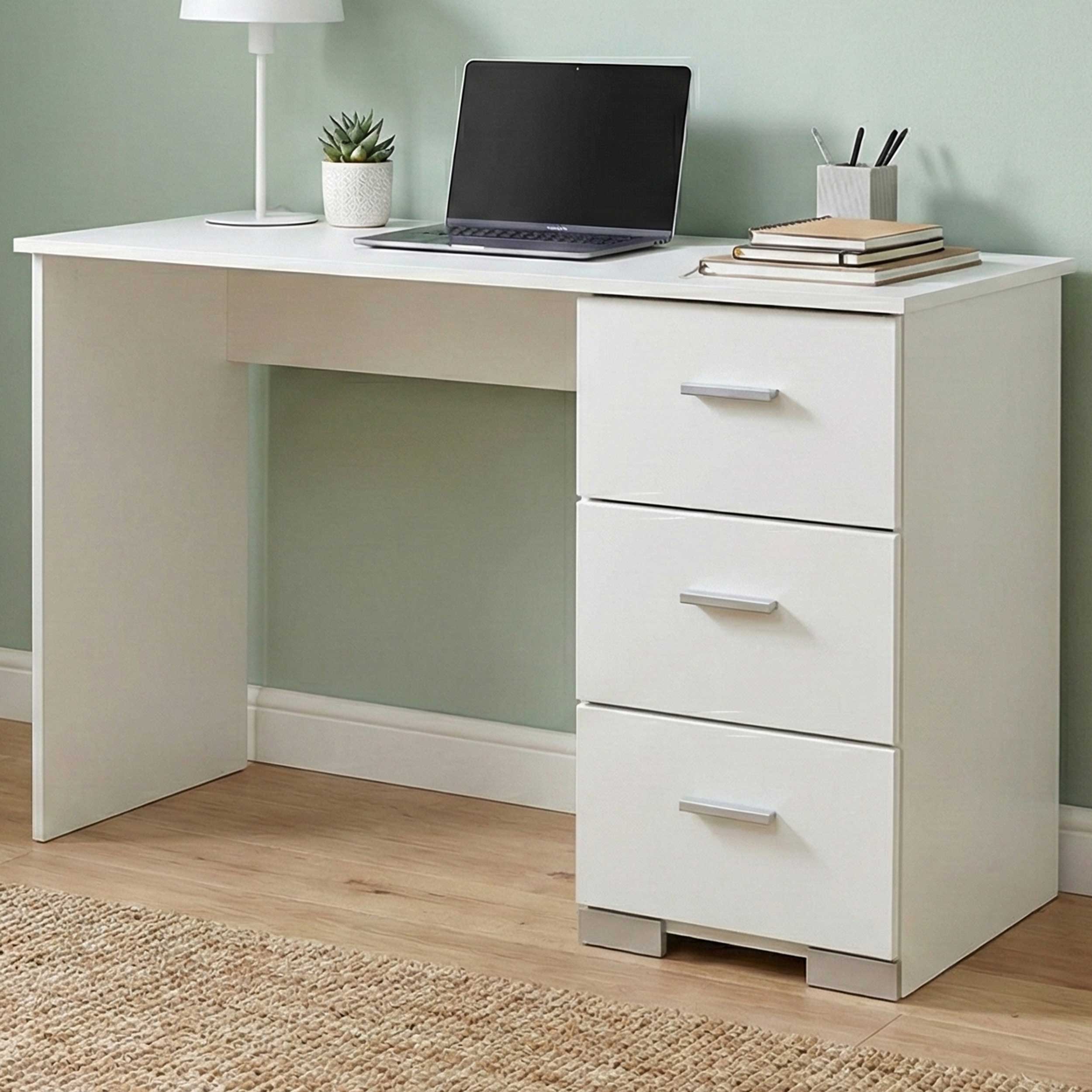 Bureau Gemma 120cm - blanc