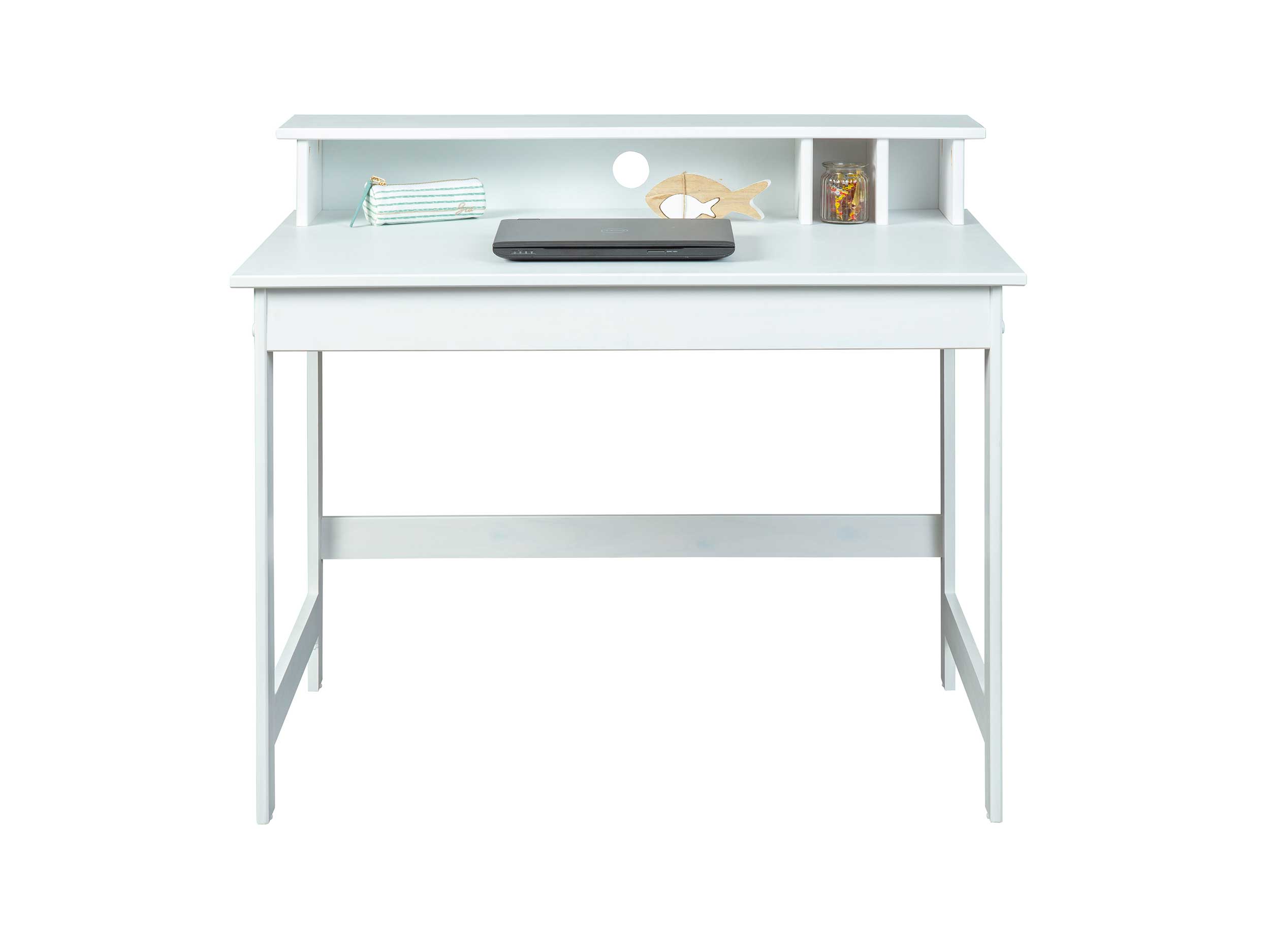 Bureau Harm 110cm - blanc - Image 8