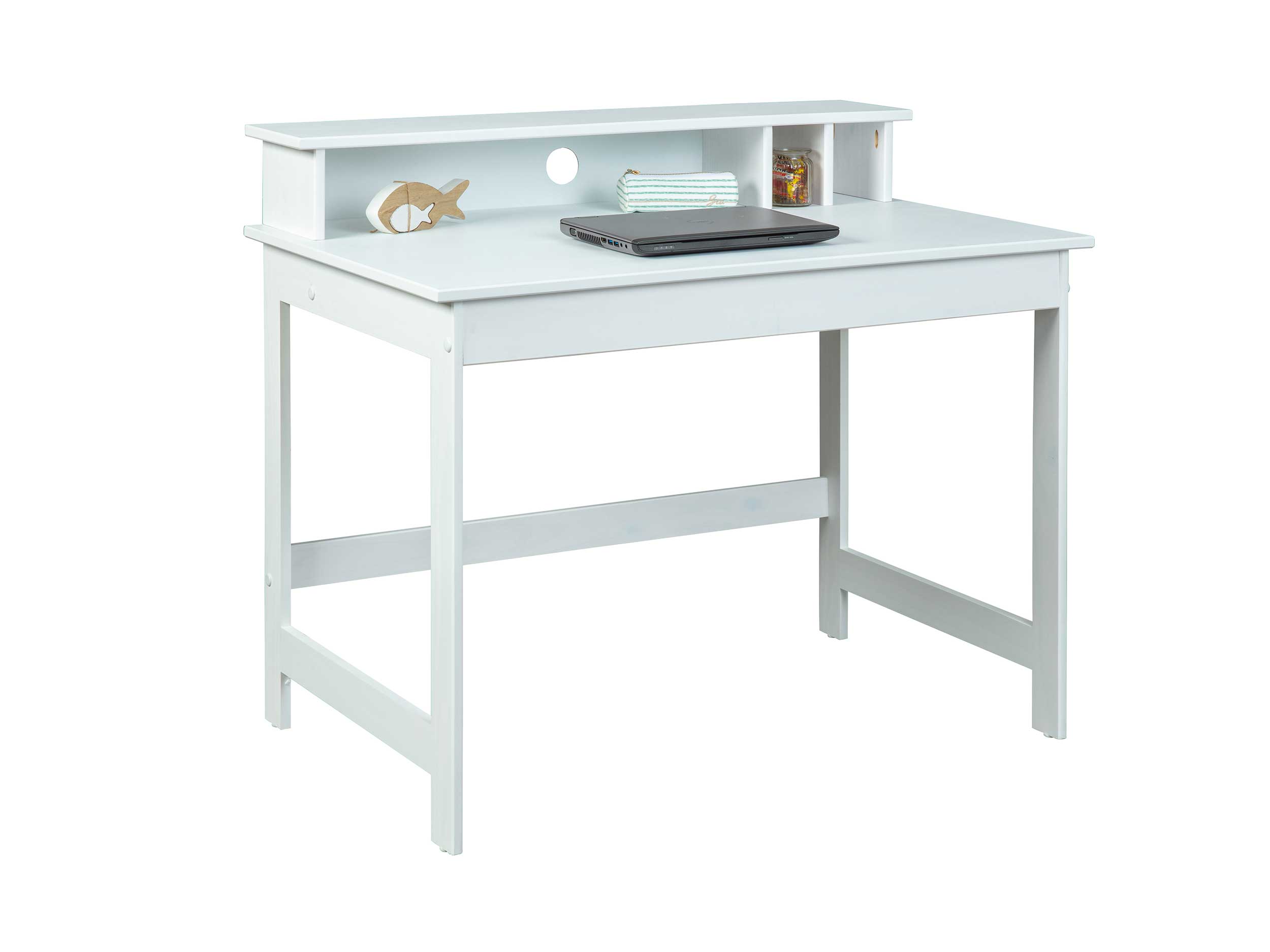 Bureau Harm 110cm - blanc - Image 9