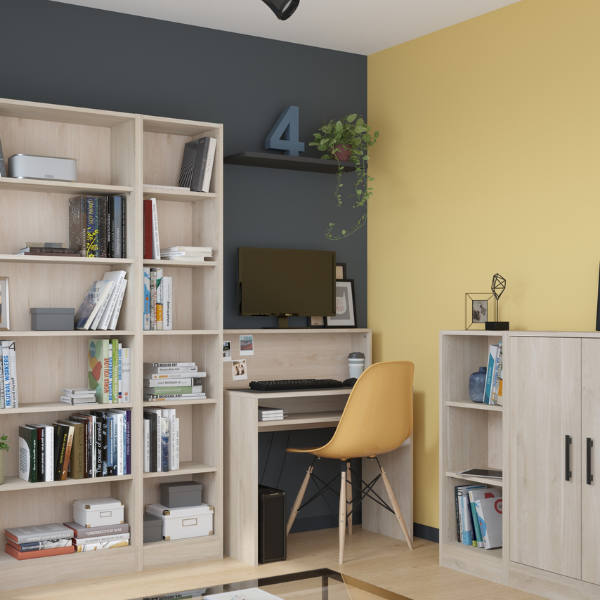 Bureau Hobby 91 cm de longueur-chêne - Image 5