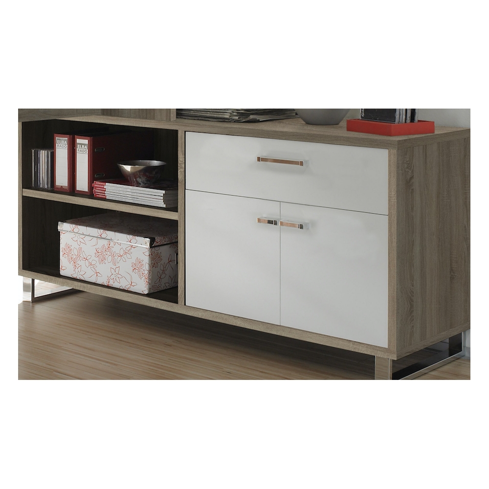 Bureau Klopp - chêne/blanc - Image 3