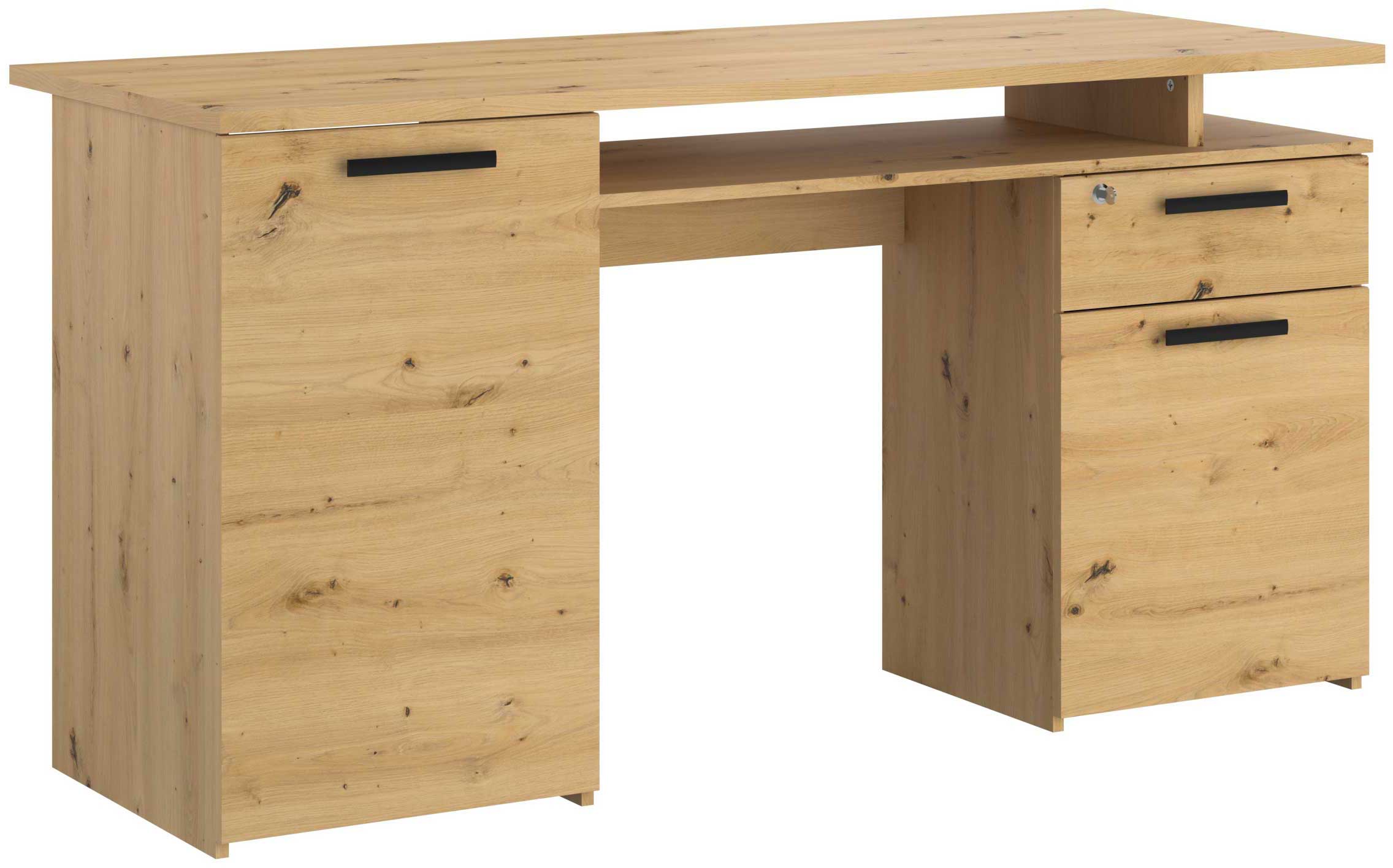 Bureau Ministre 152cm - chêne - Image 12