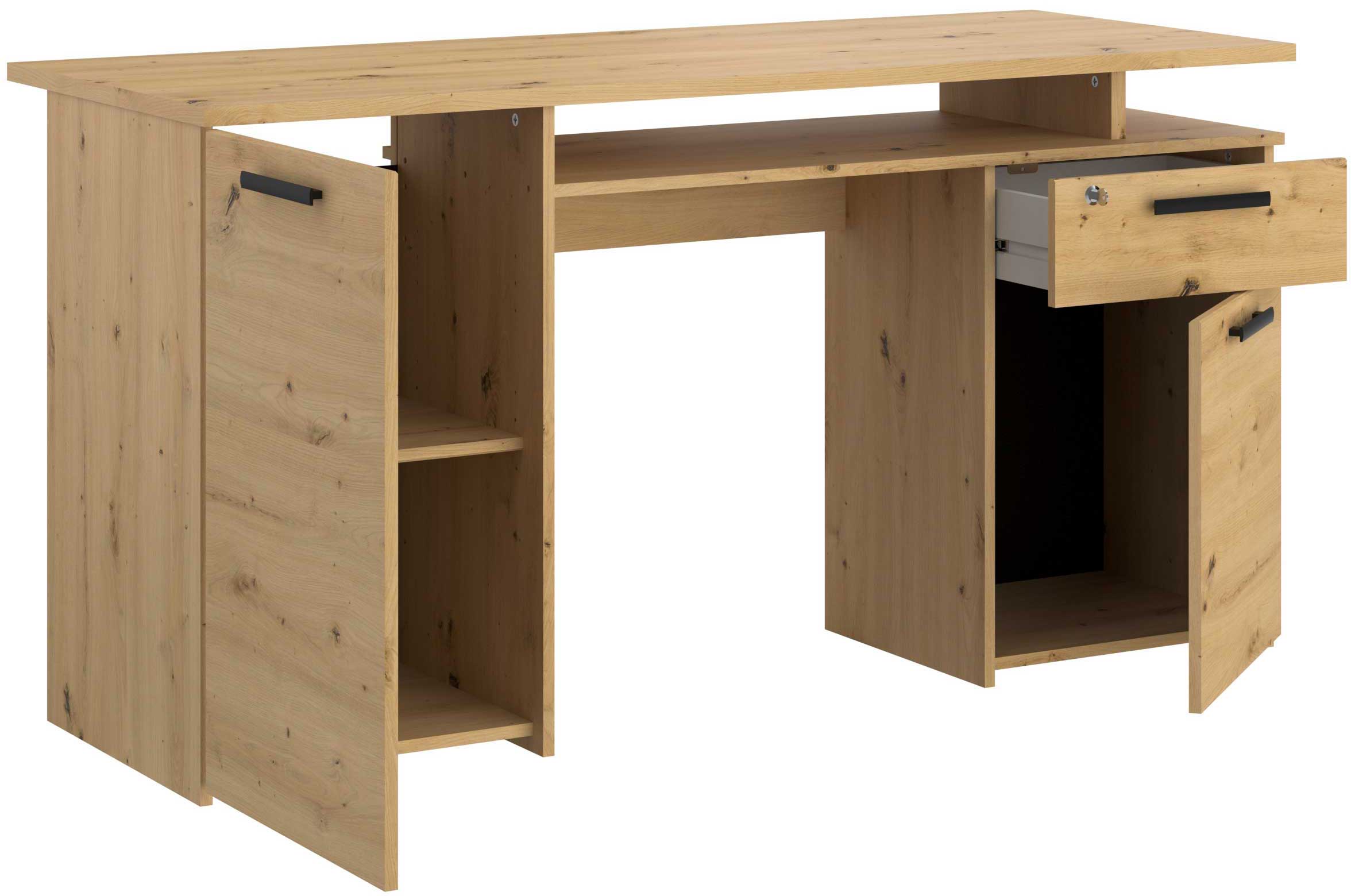 Bureau Ministre 152cm - chêne - Image 5