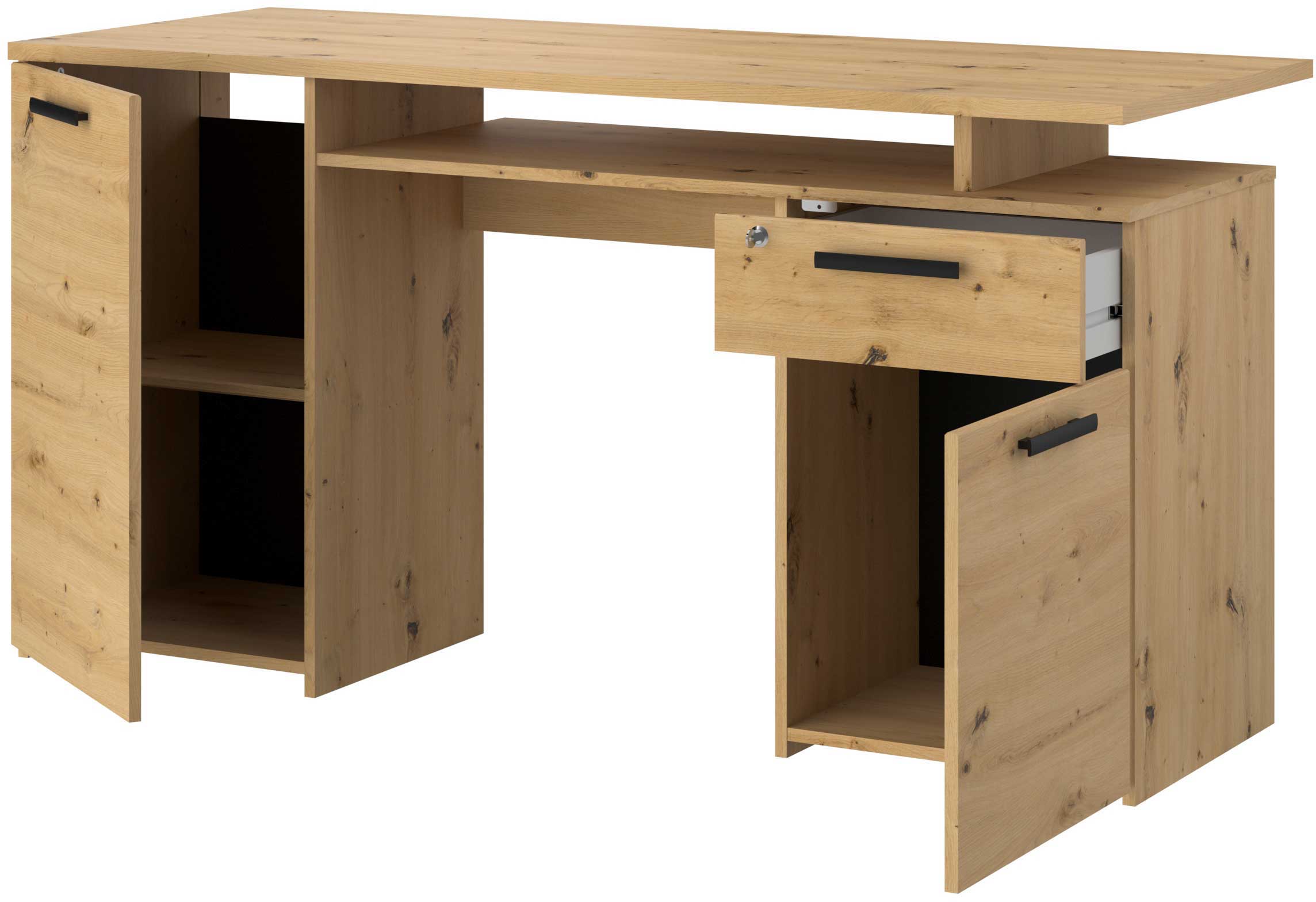 Bureau Ministre 152cm - chêne - Image 8